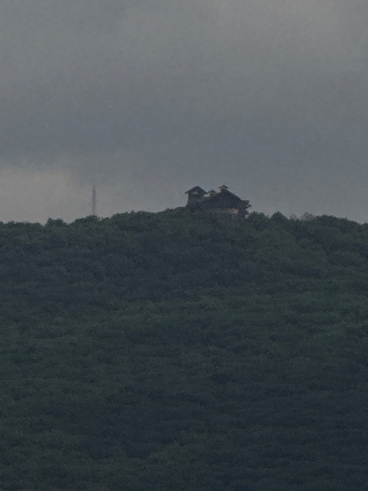 Rural Sis, Azerbaijan: forests, fields, and wildflowers on a cloudy morning