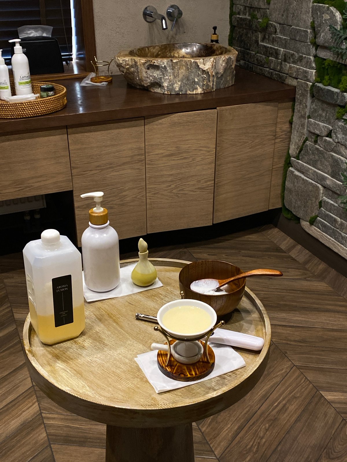 Behind-the-scenes content shoot at an Izhevsk spa