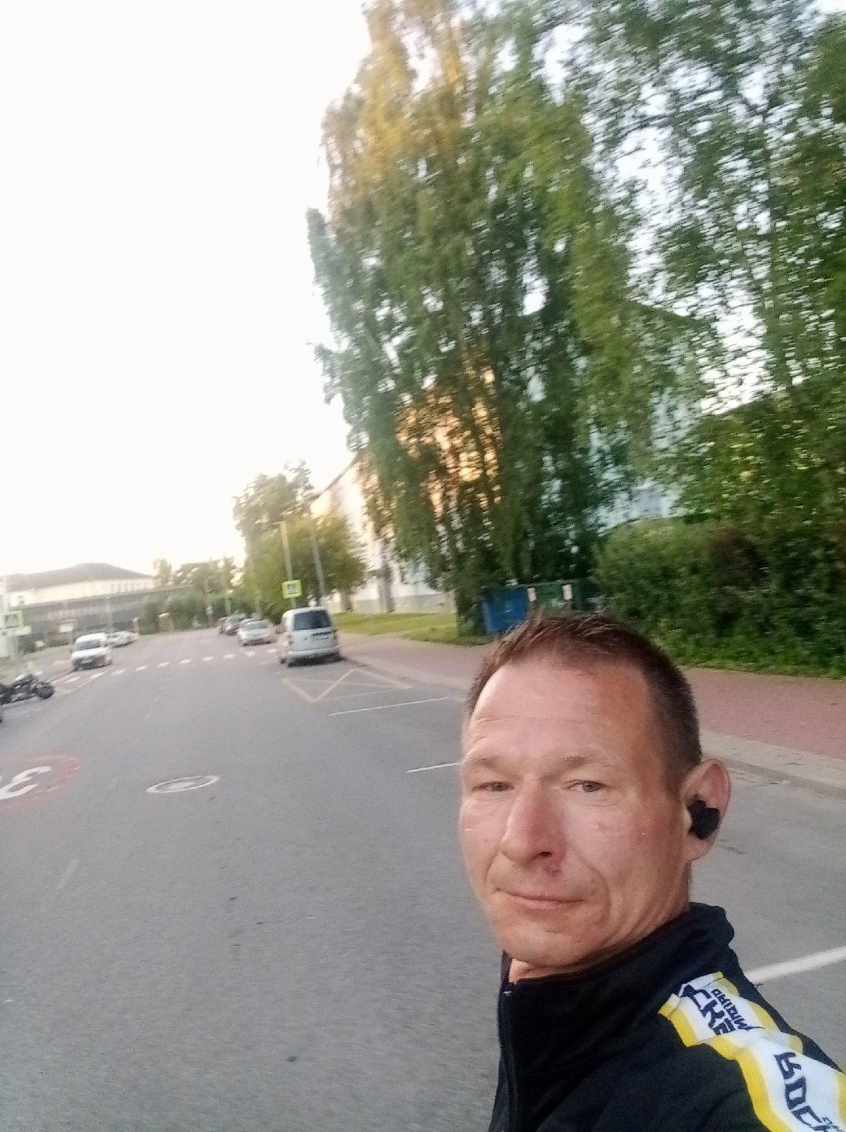 Selfie series on the streets of Tapa, Estonia