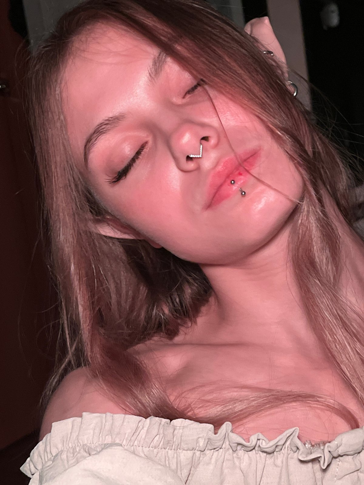 Woman photographed resting in Фоки, Russia
