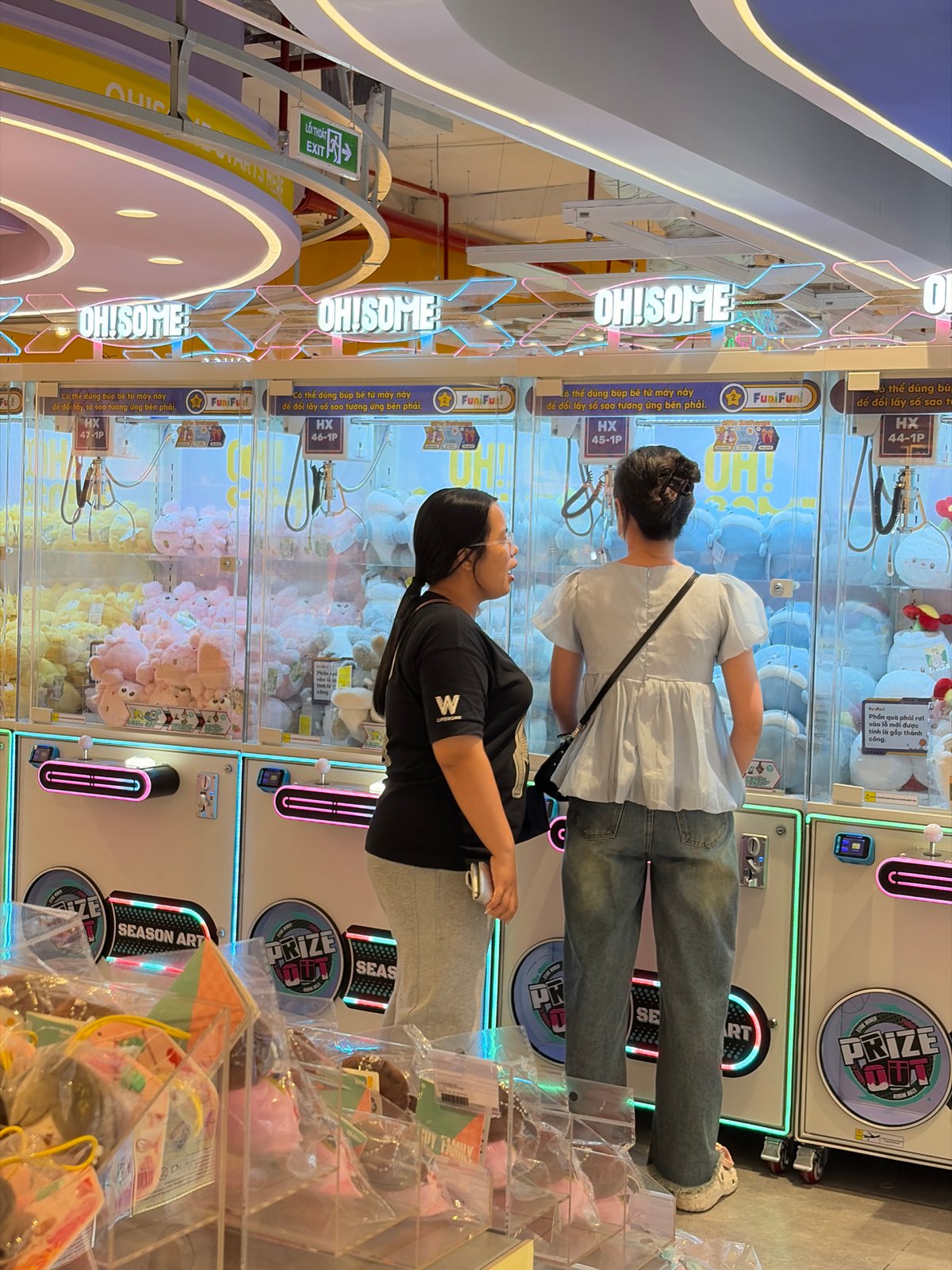 Shopping mall scenes documented in Thủ Đức, Vietnam