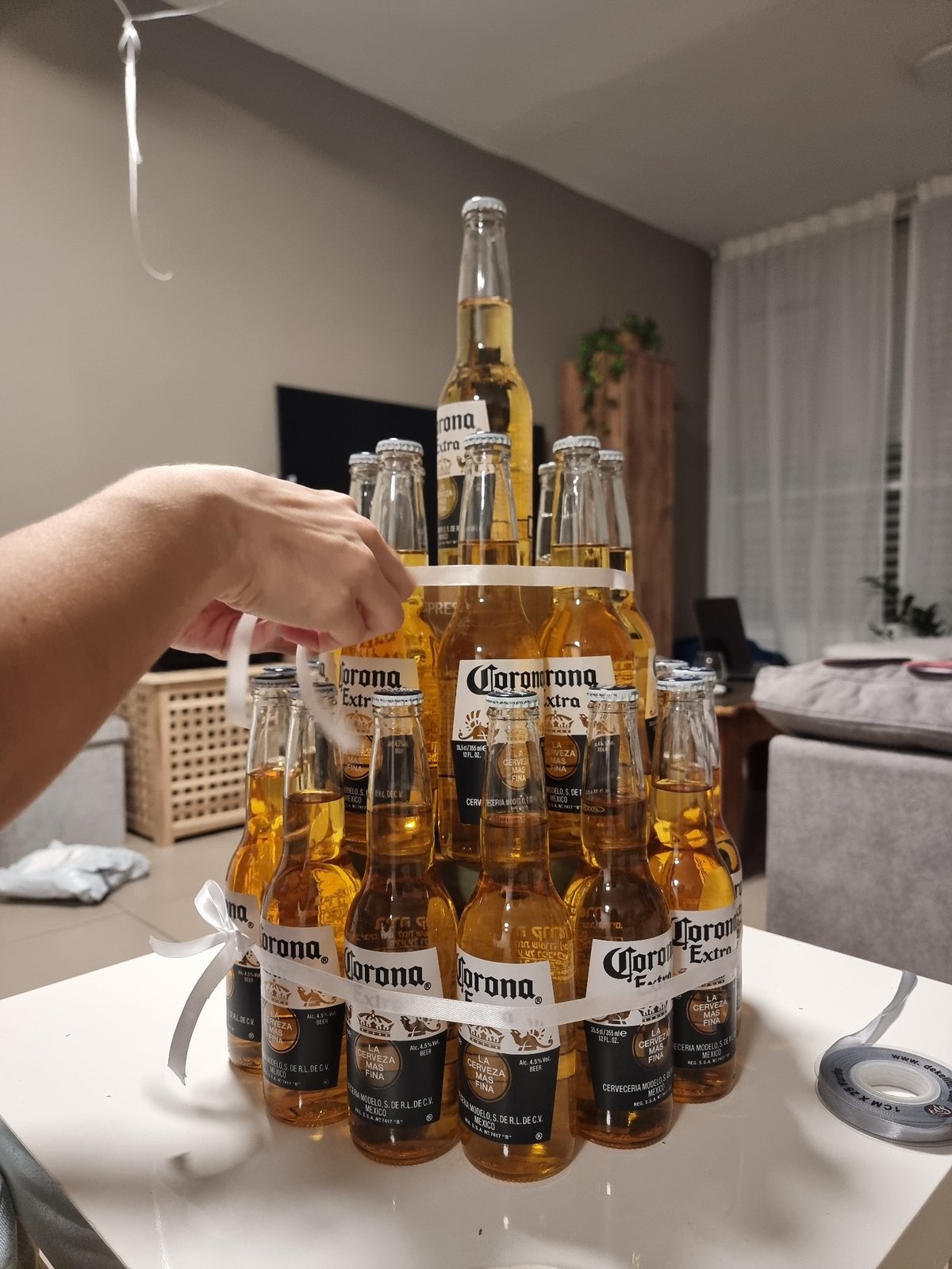 Birthday party prep underway at a Ramat Gan apartment