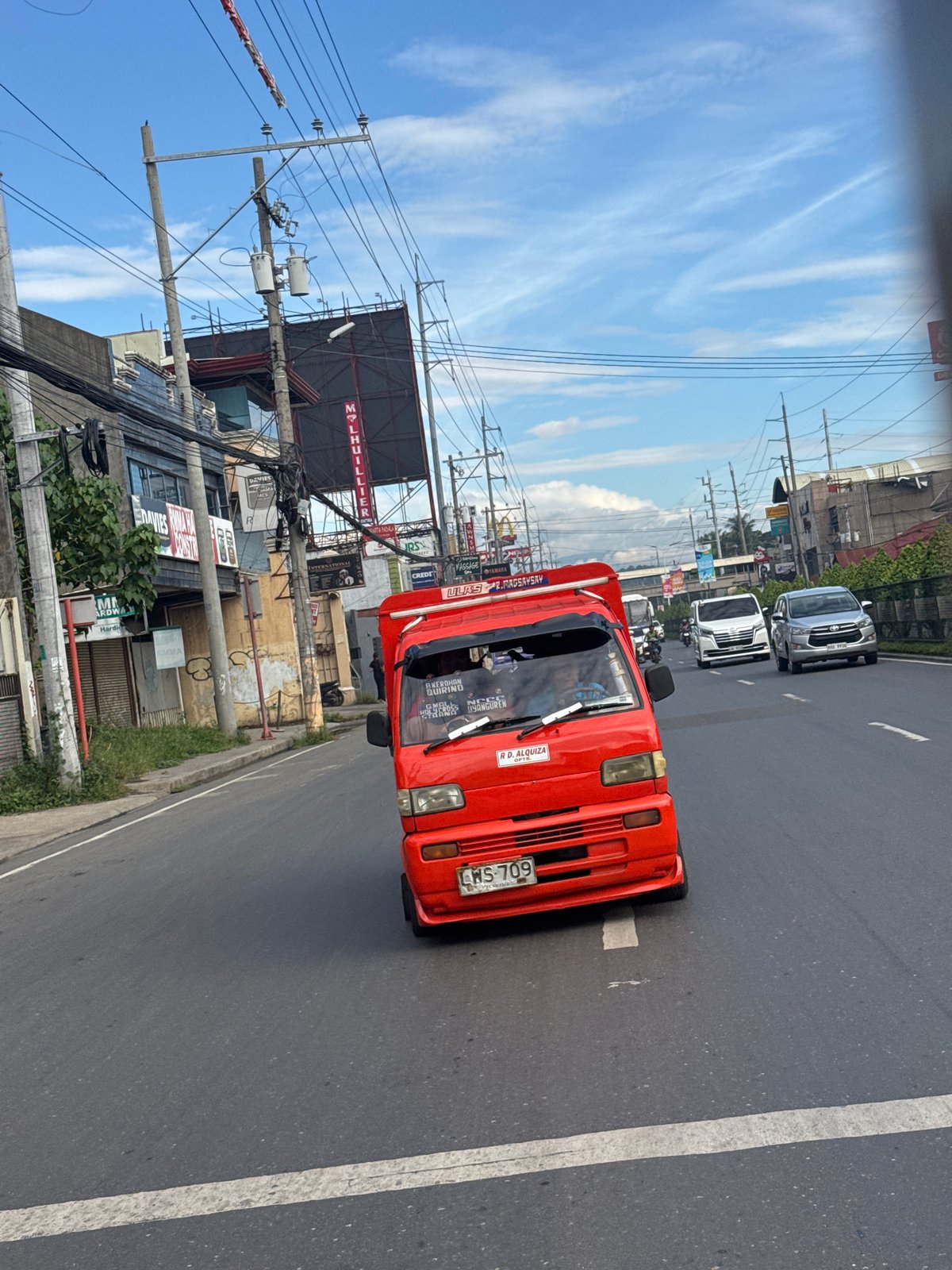 Davao City street traffic and everyday scenes along Magsaysay Avenue