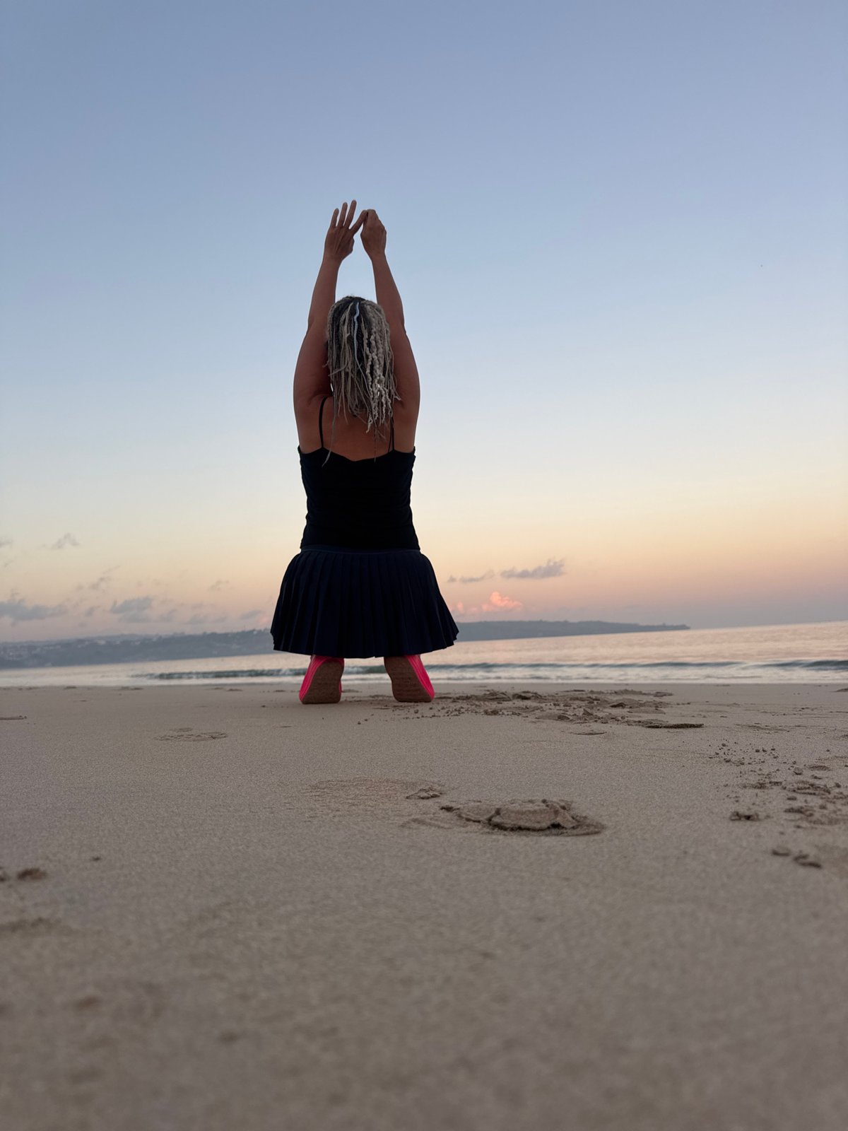 Sunset beach session at Kuta, Bali — movement, color, golden hour