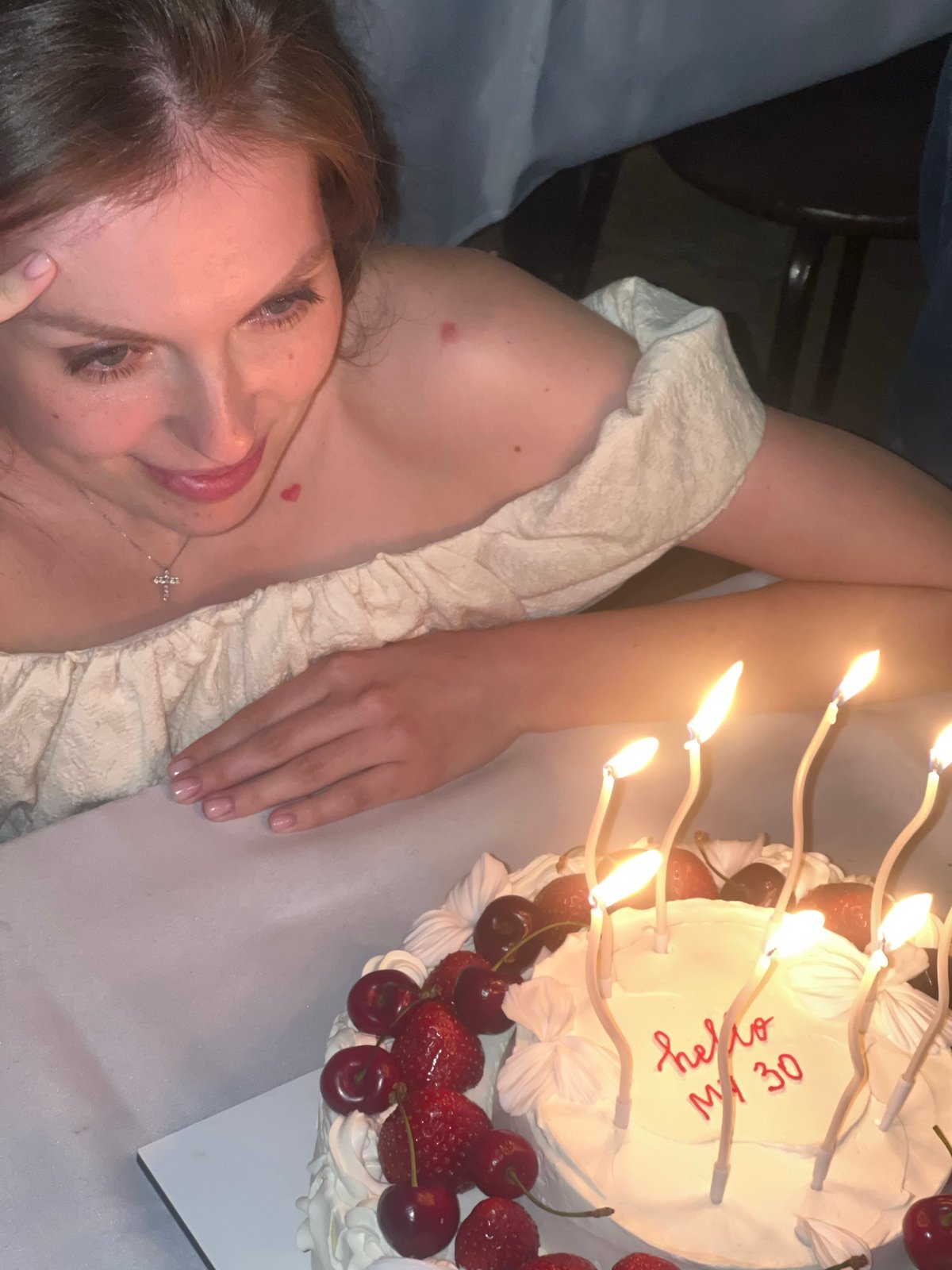 Outdoor 30th birthday party in Tomilino, cake and all