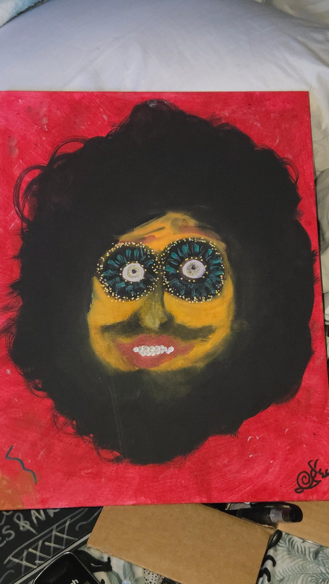 Artist creates figurative painting in Lompoc studio session
