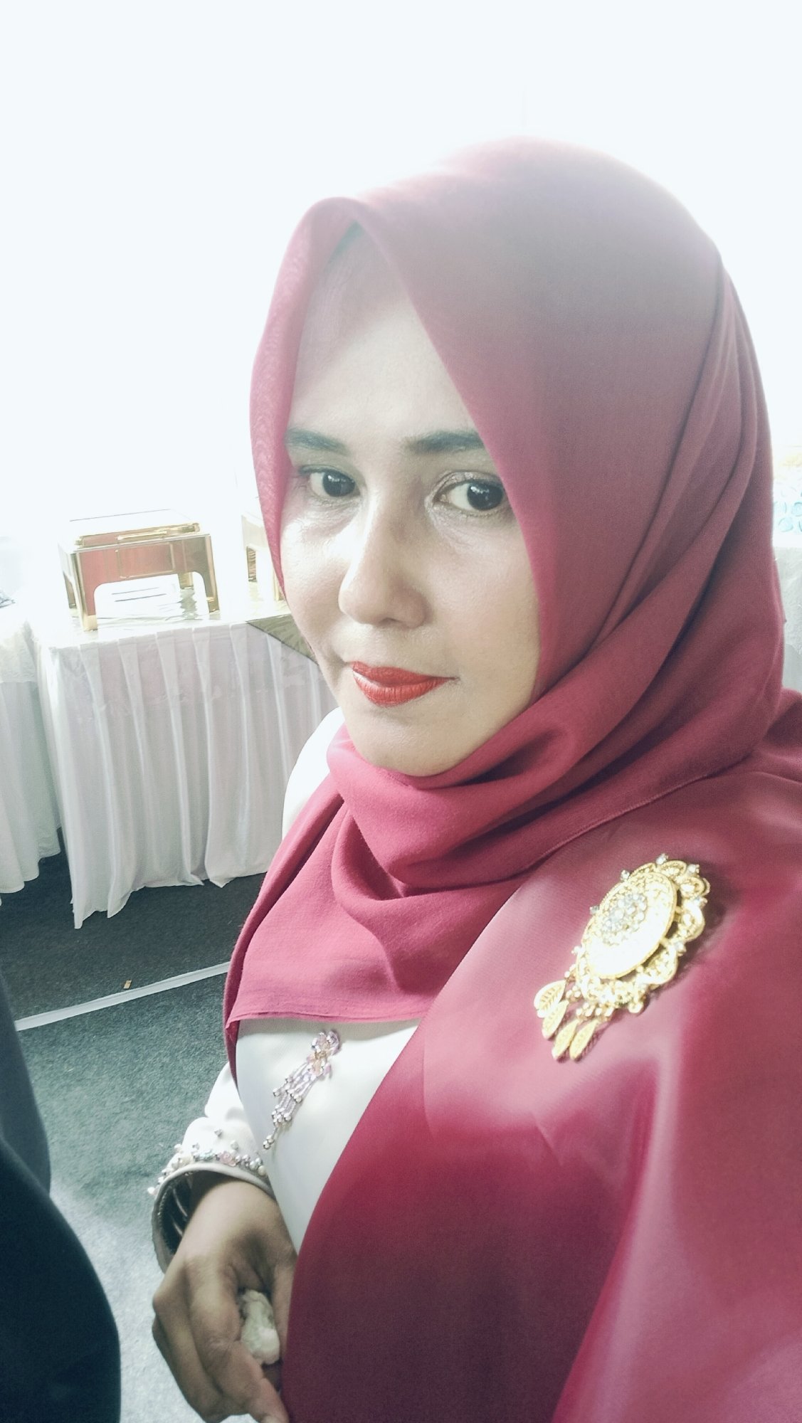 Formal ceremonial gathering in Lhokseumawe, Indonesia