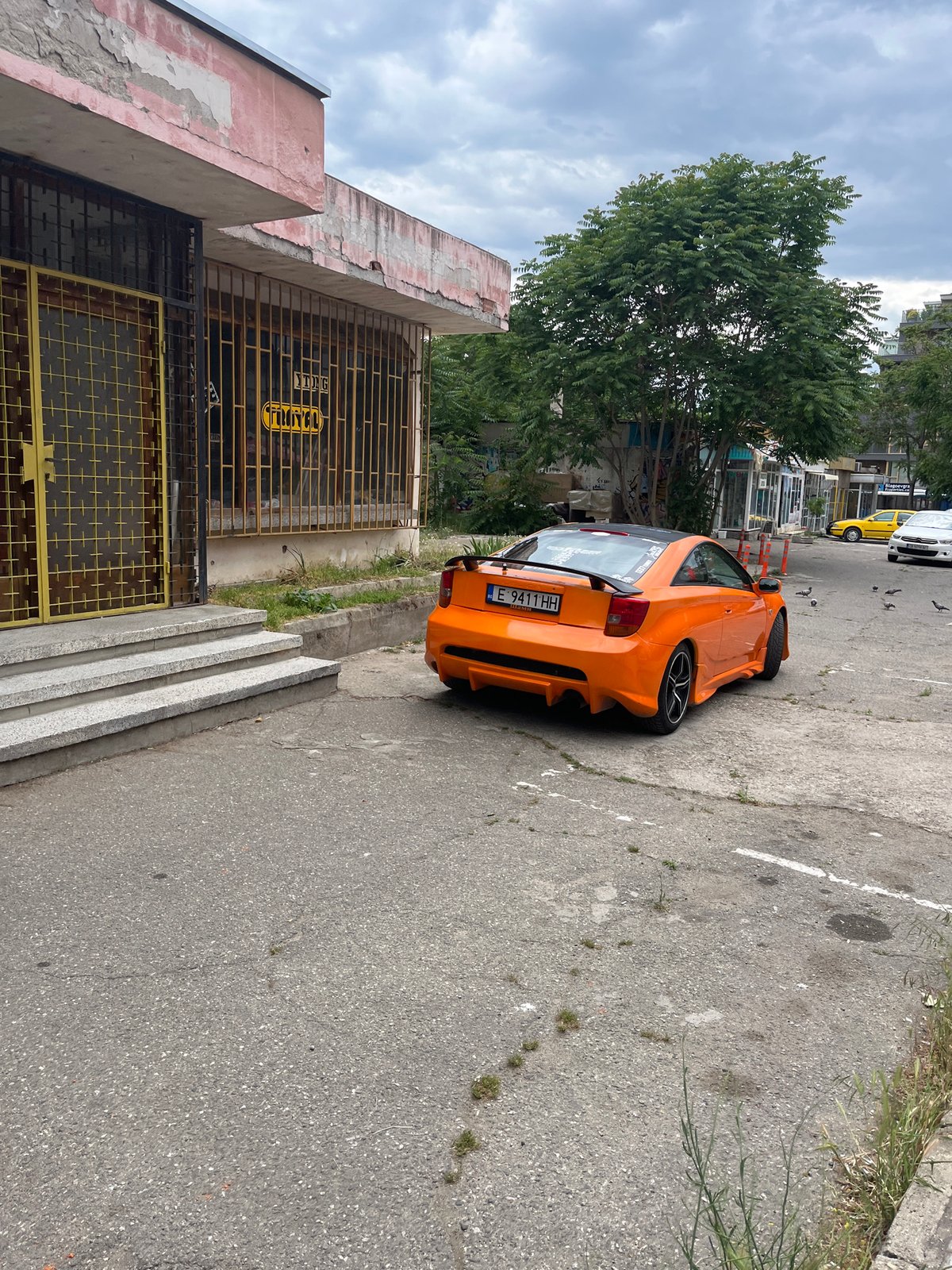 Casual street scenes documented across Blagoevgrad, Bulgaria parks and walkways
