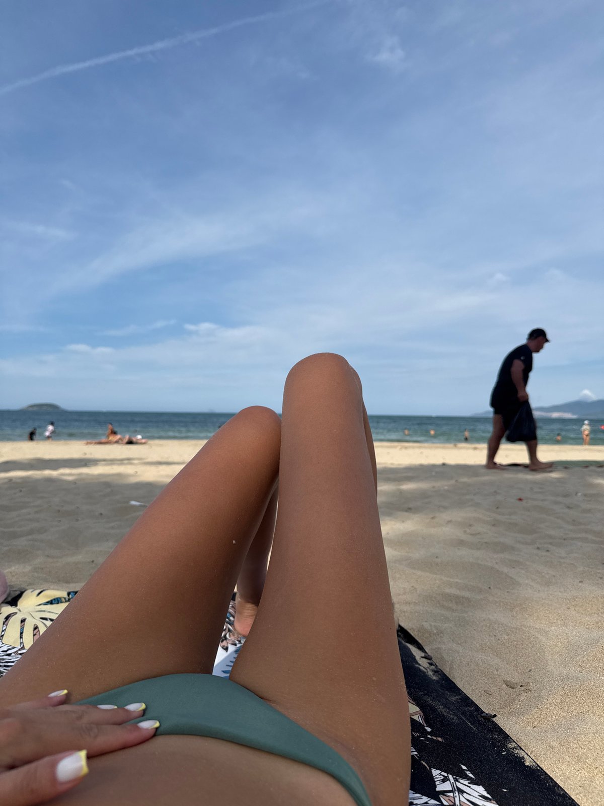 Beach and street snapshots from a Nha Trang morning