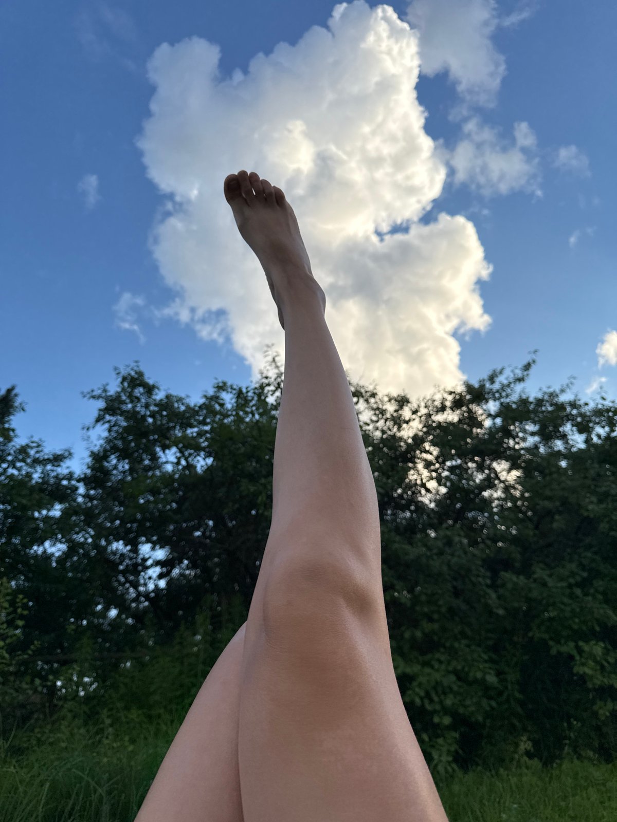 Trampoline hangs, backyard grilling, and stormy skies in rural Russia