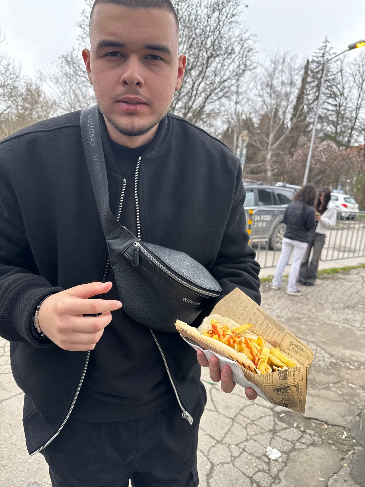 Morning moments: street food and dog petting in Varna