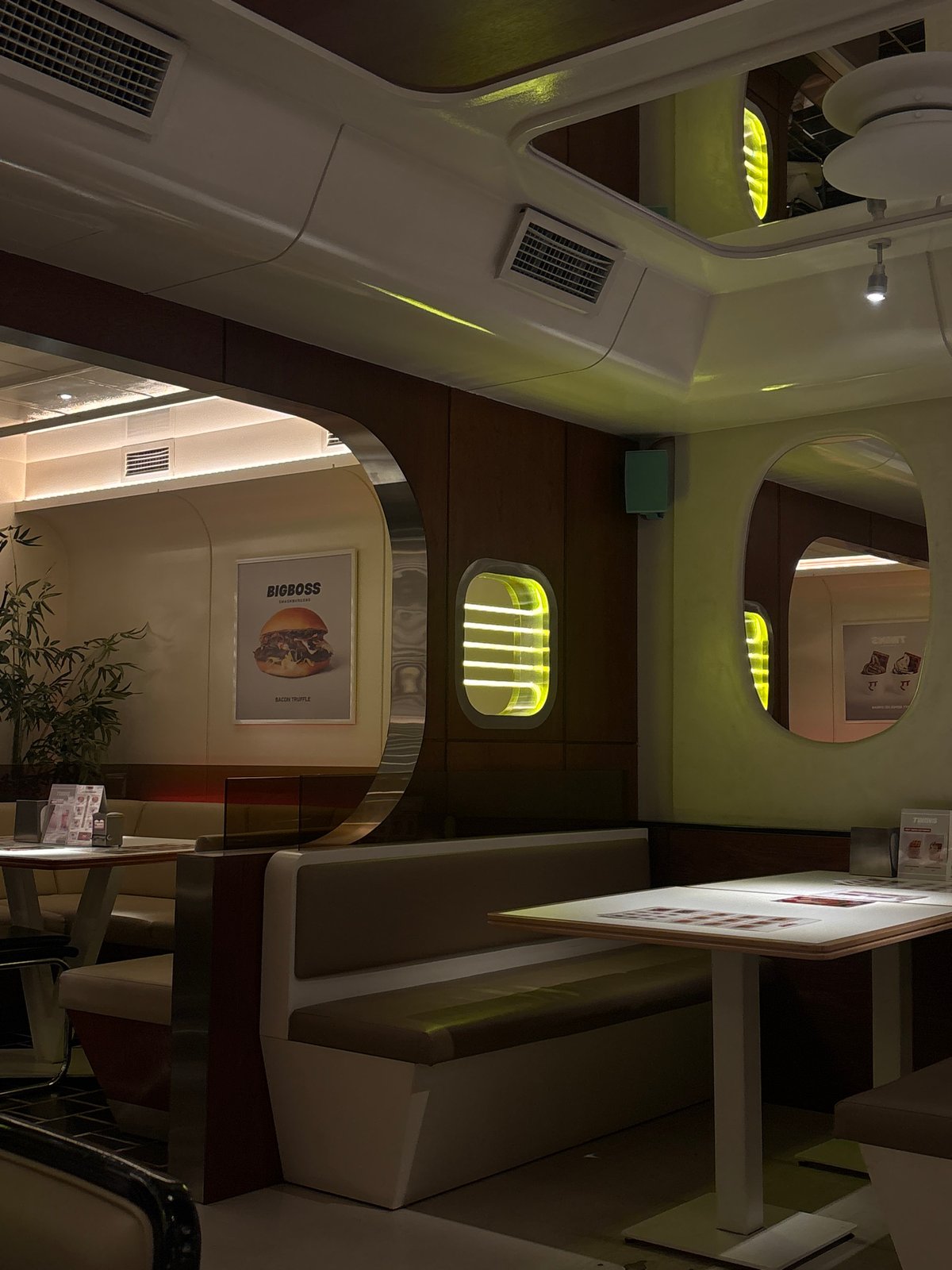 Modern Restaurant Interior and Street Views Captured in Yerevan