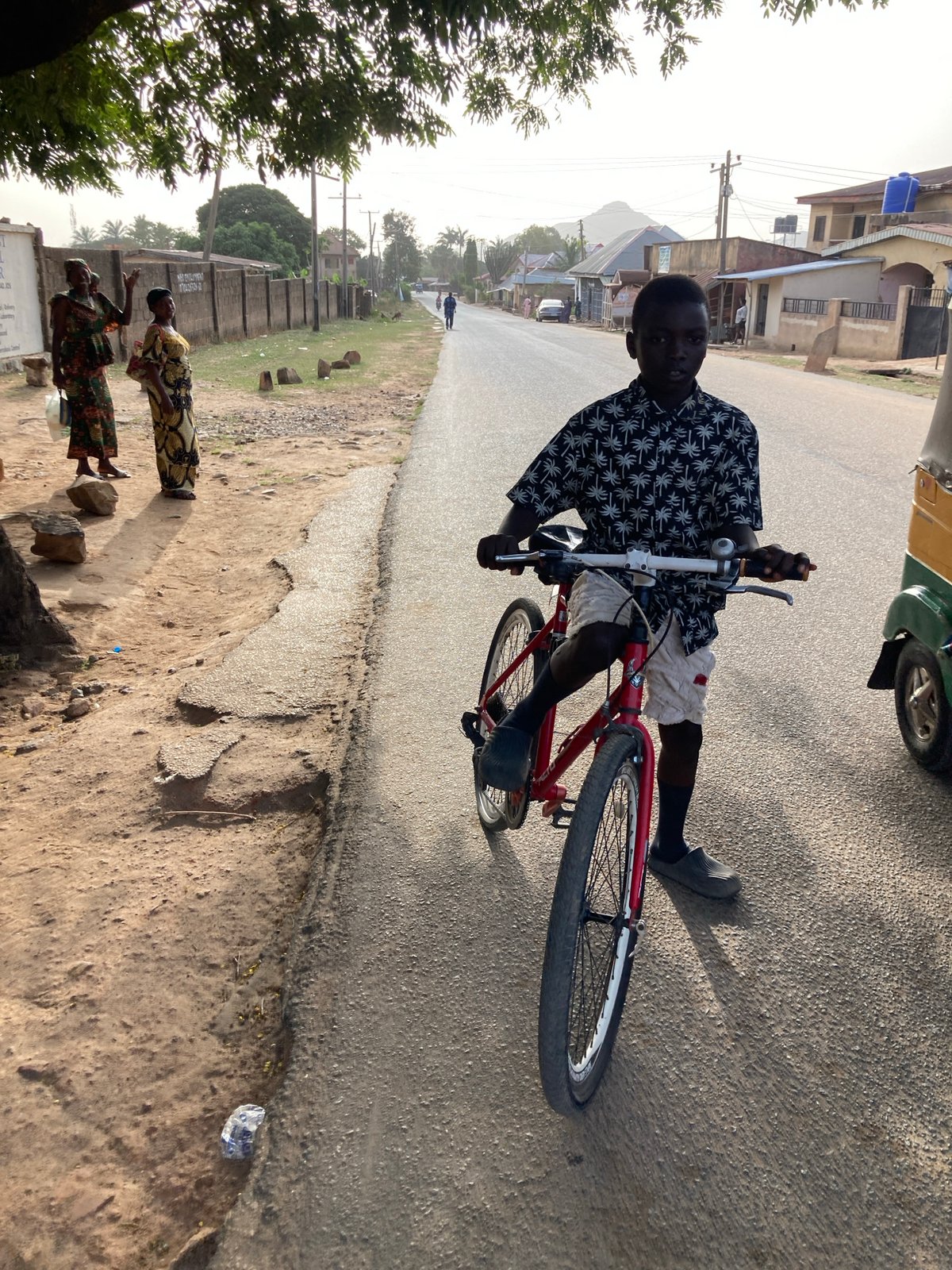 Everyday street scenes documented in Jos, Nigeria