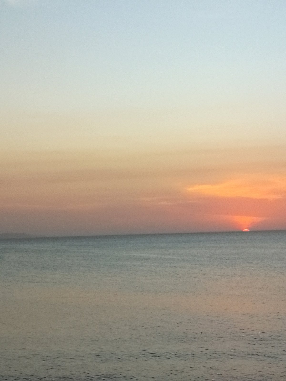 Sunset seascape captured in evening coastal photography session