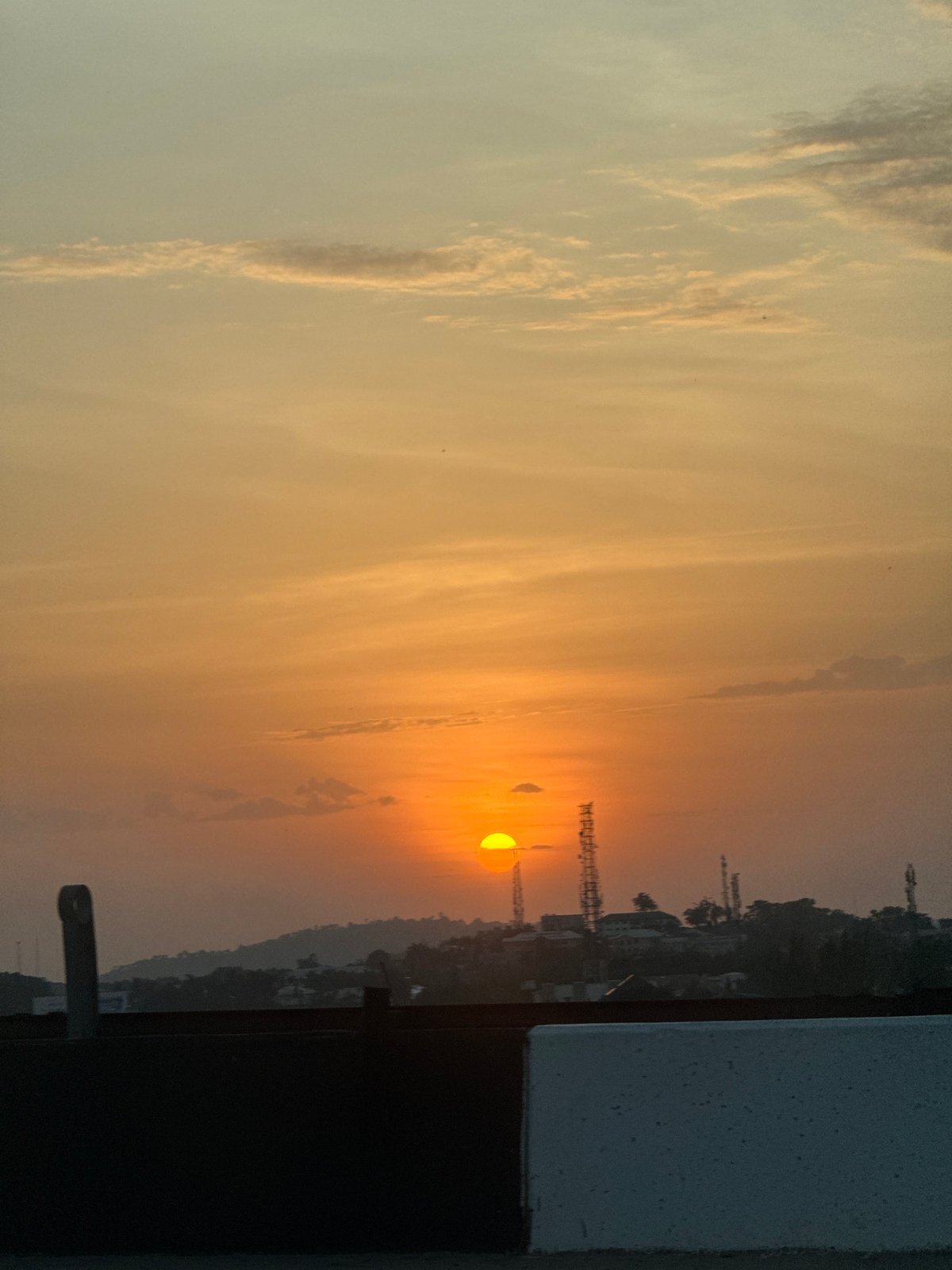 Evening life documented across Abuja shopping and street scenes