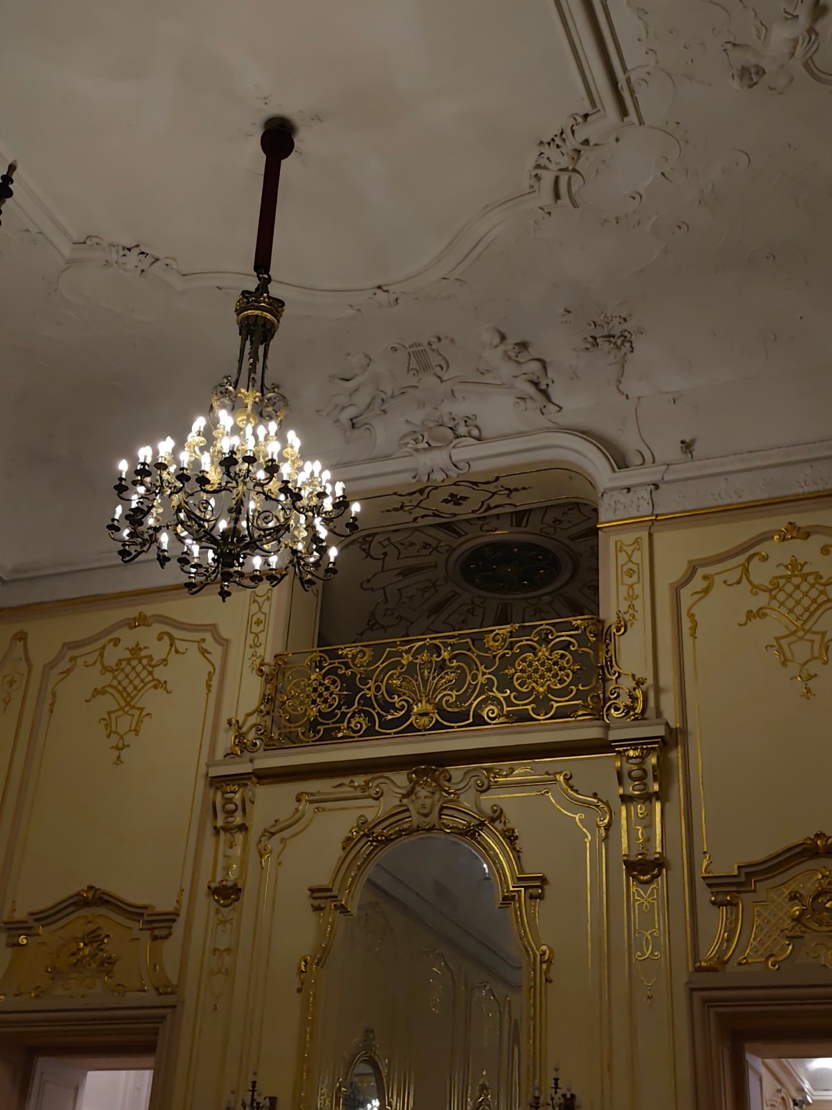 Inside Sofia's grand gilded halls and formal portrait galleries