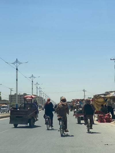 Morning street life documented across Kandahar, Afghanistan