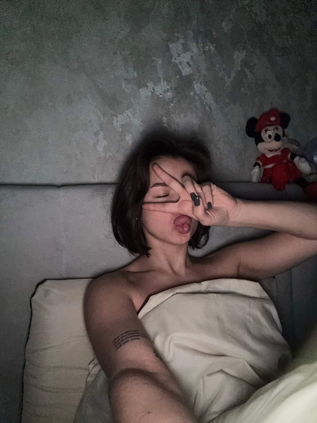 Person photographed relaxing indoors in Лобаново, Russia