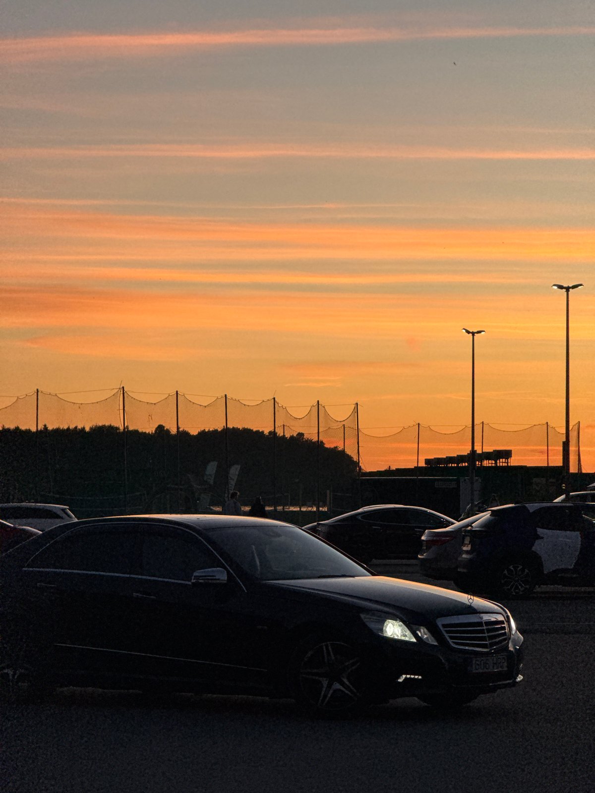 Sunset stop at Haven Kakumäe parking lot, Tallinn