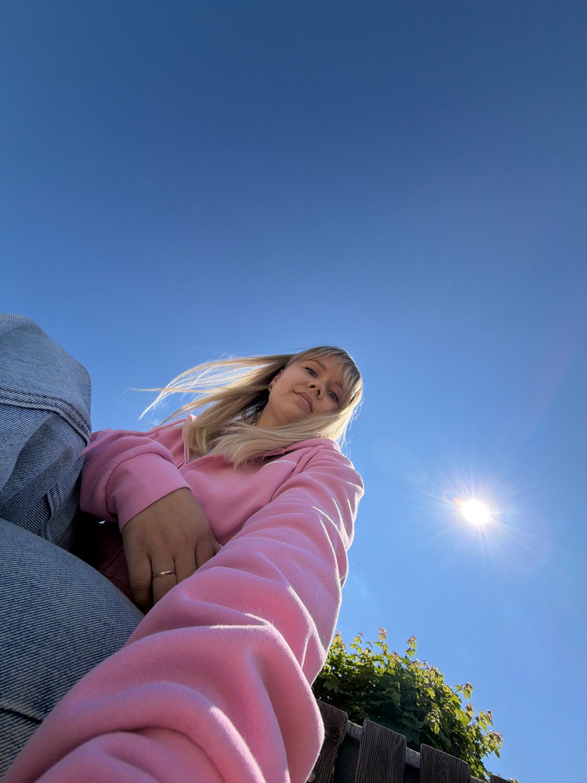 Woman documents morning routine in Chaikovsky, Russia