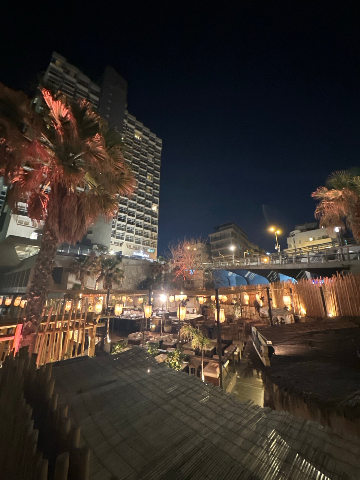 Crescent moon observed over Tel Aviv coastline Thursday night