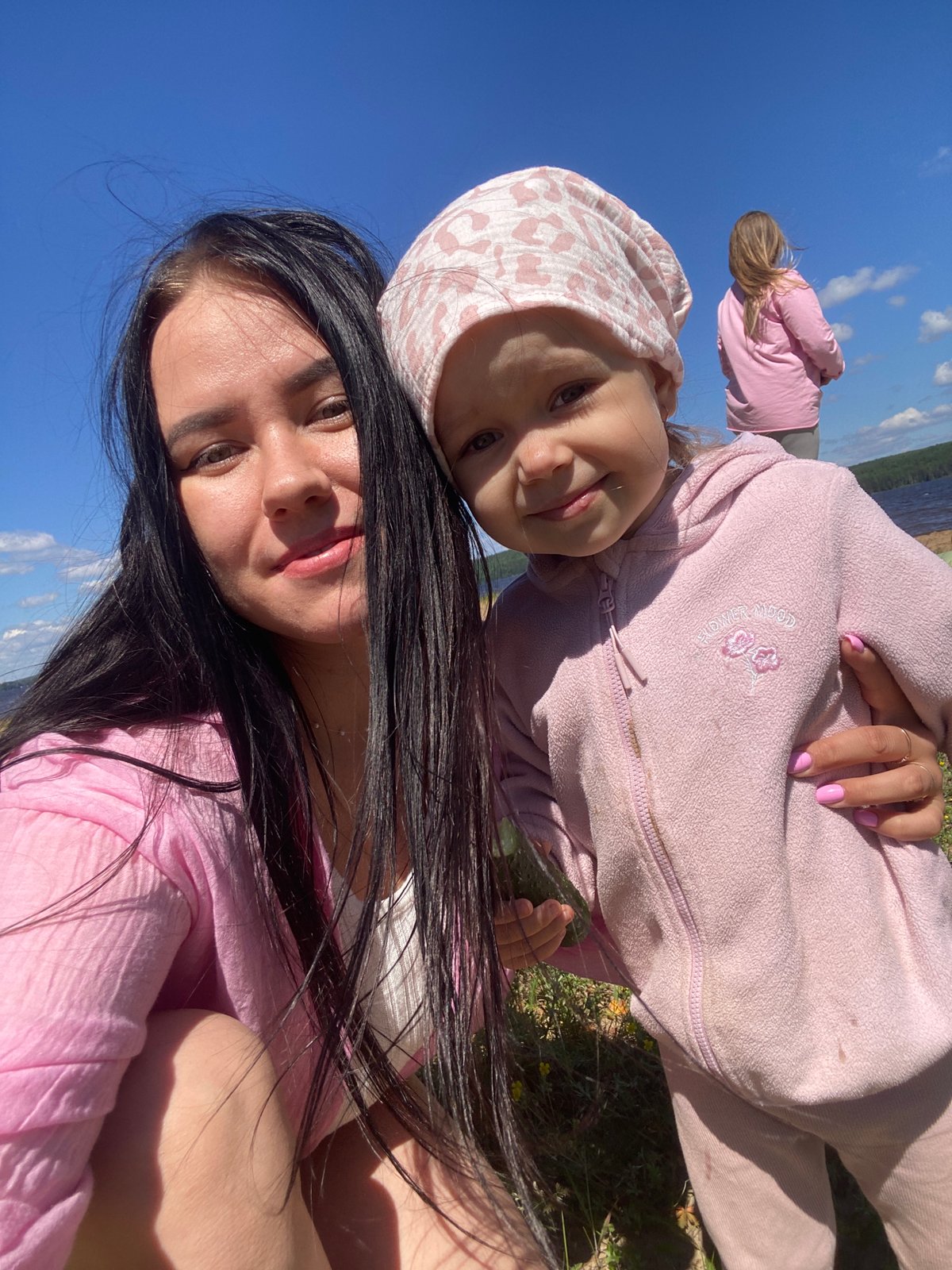 Beach outing captured in selfies at Chaikovsky, Russia