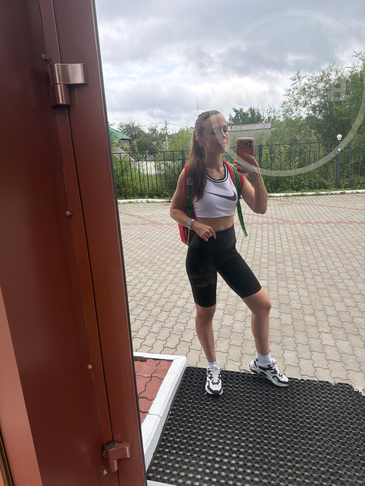 Gym locker room selfies in Birobidzhan, Russia