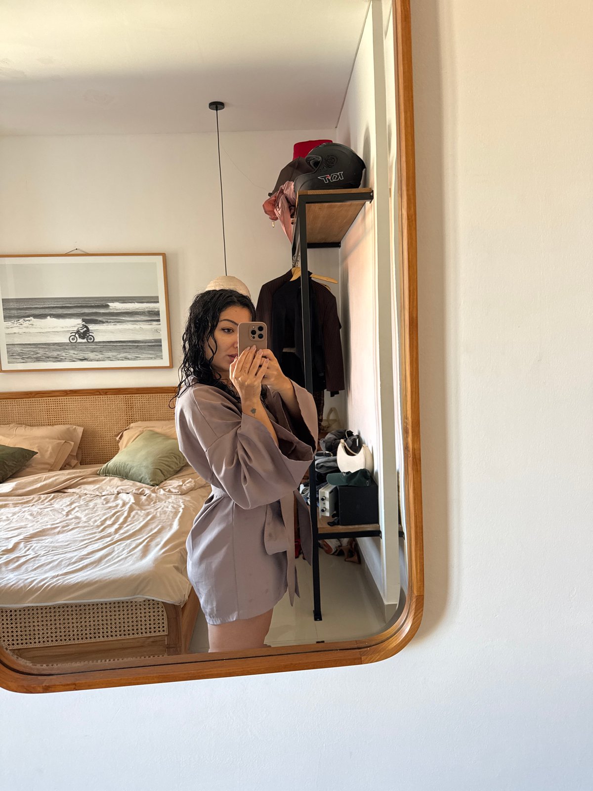 Hotel room selfie session in Kuta Selatan, Bali