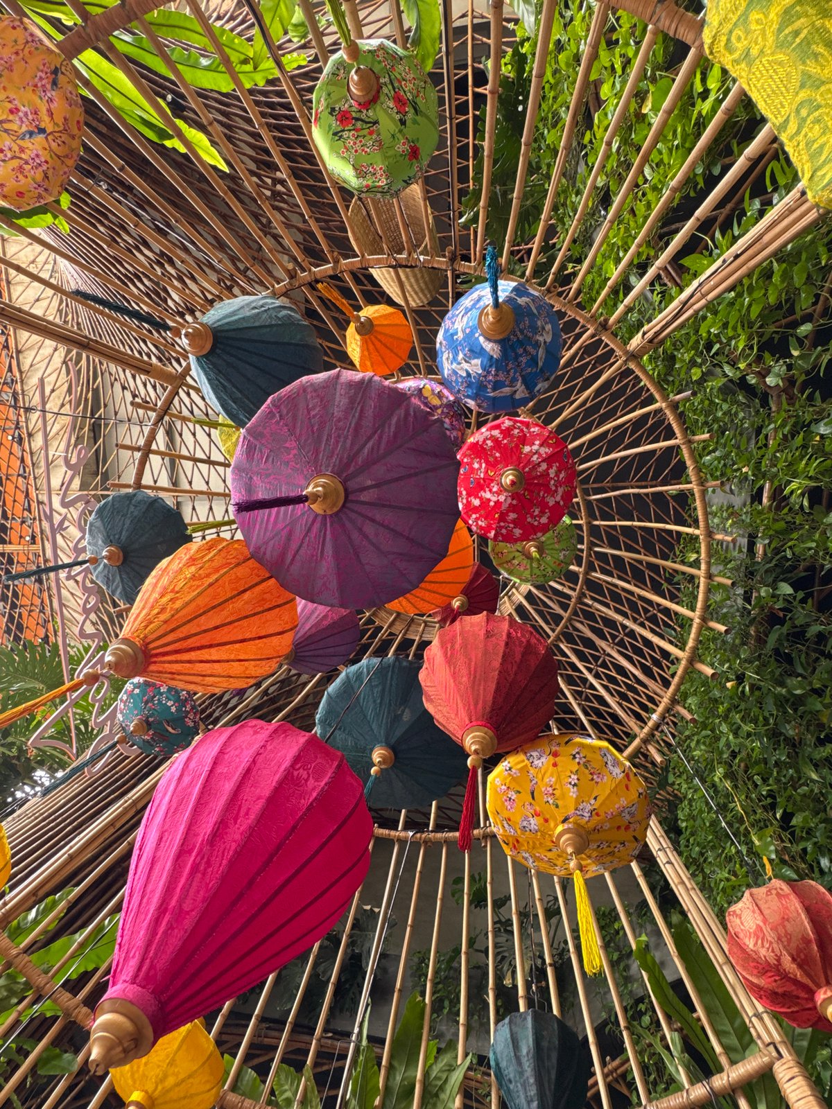 Nha Trang's bamboo lantern district and surrounding streets