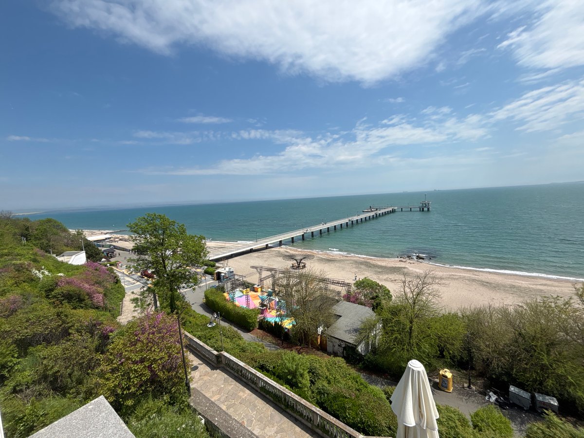 Morning scenes captured around Burgas waterfront and public spaces
