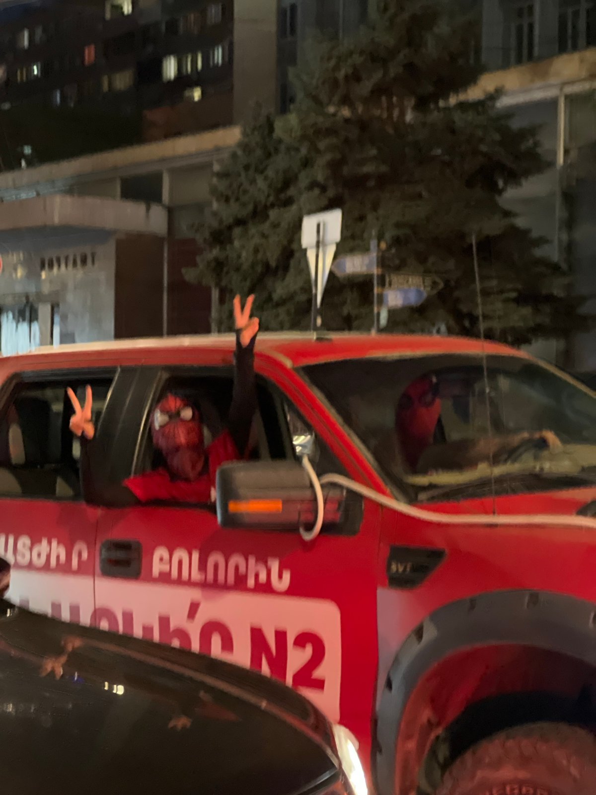 Evening life unfolds across Yerevan cafes and streets