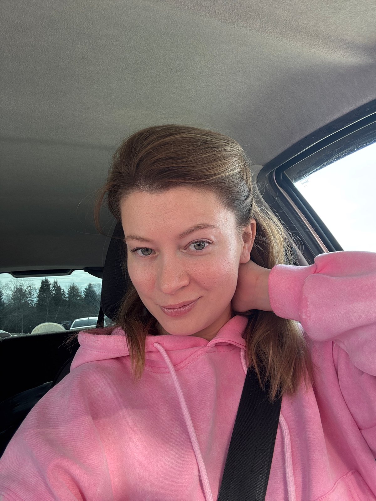 Early morning car wash activity recorded in Chaikovsky, Russia