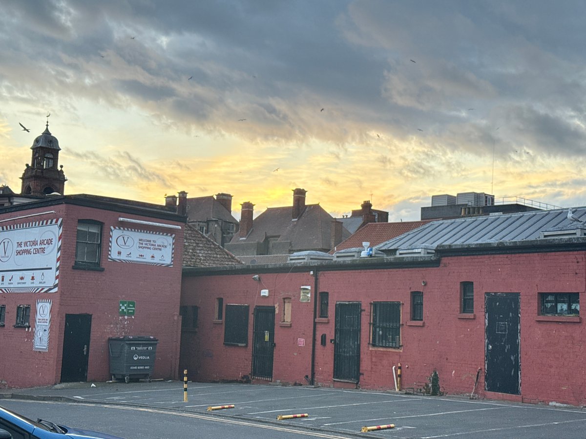 Evening street scenes documented across Great Yarmouth locations