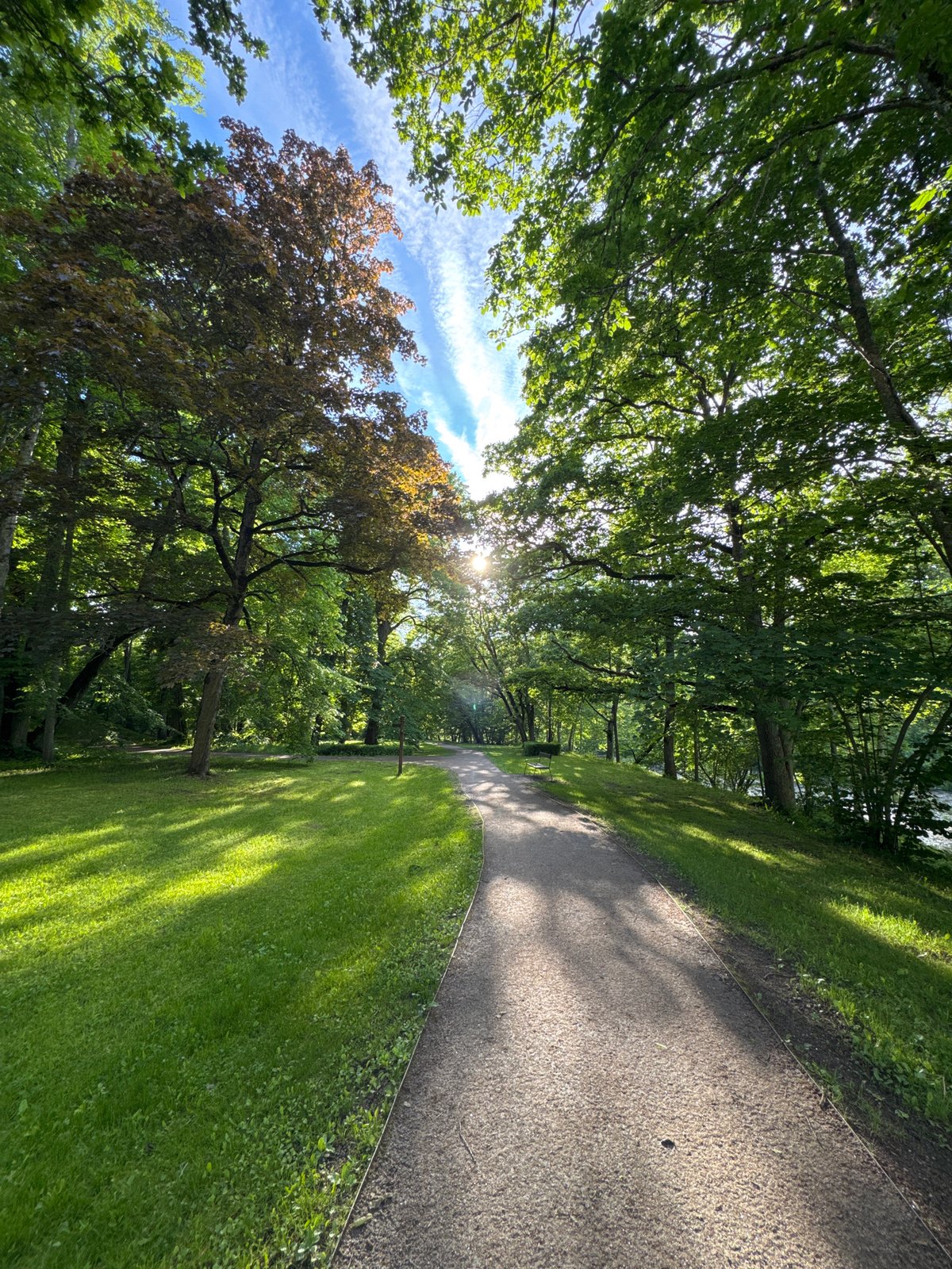 Afternoon walk through Keila-Joa's waterfall park and manor grounds