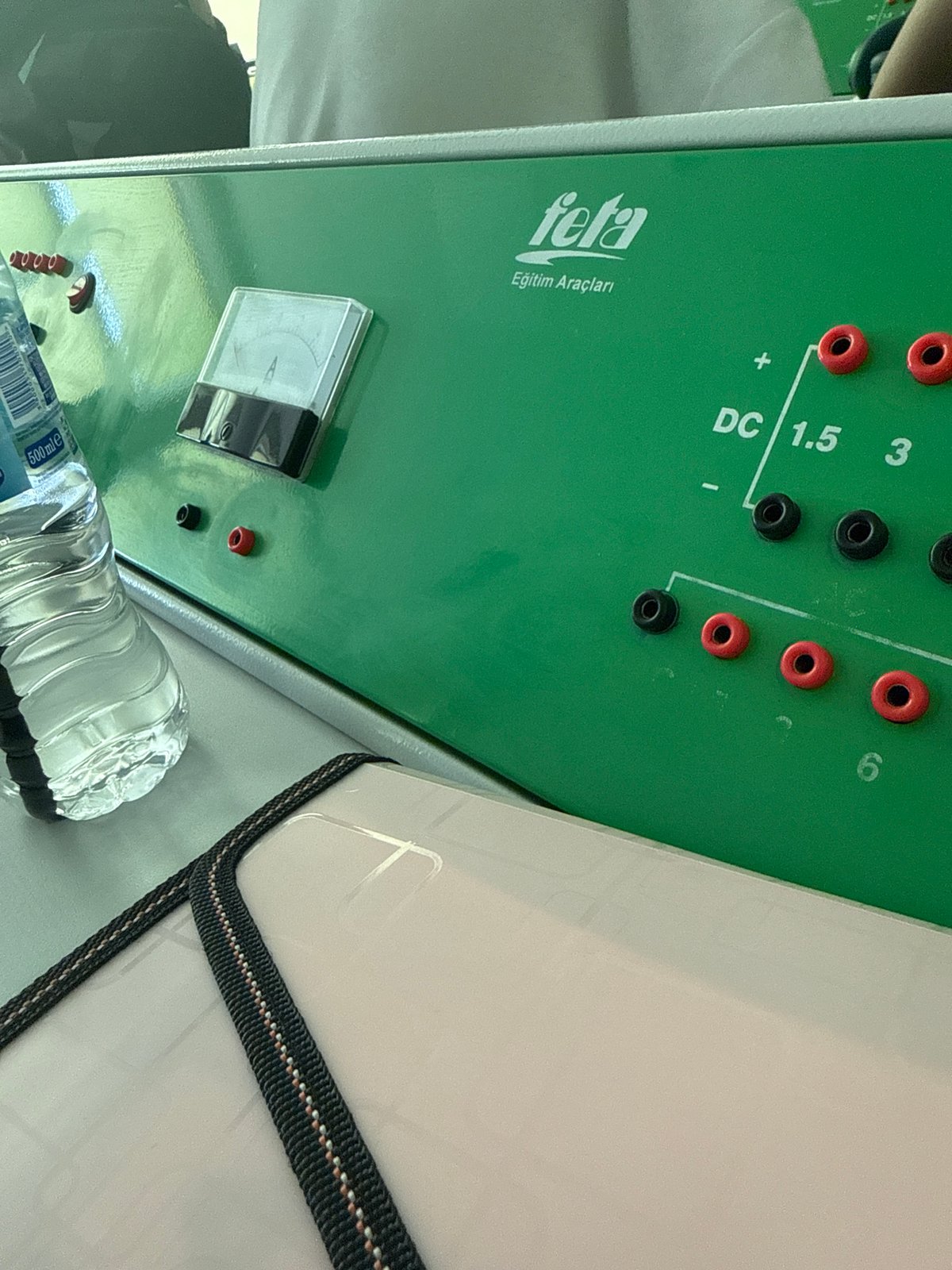 Electrical training equipment spotted in Sofia classroom setting