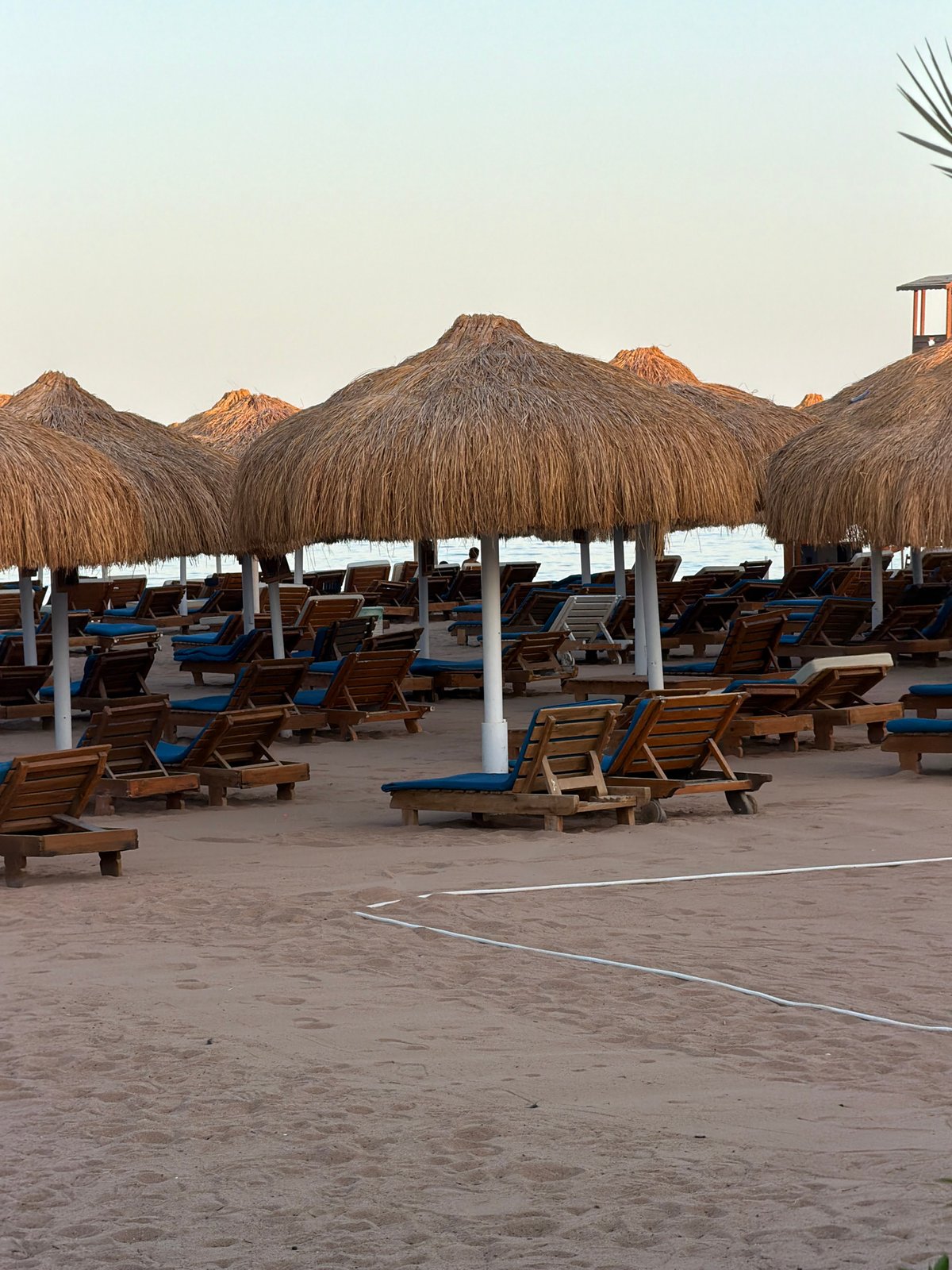 Late afternoon on Sharm El Sheikh's tourist strip