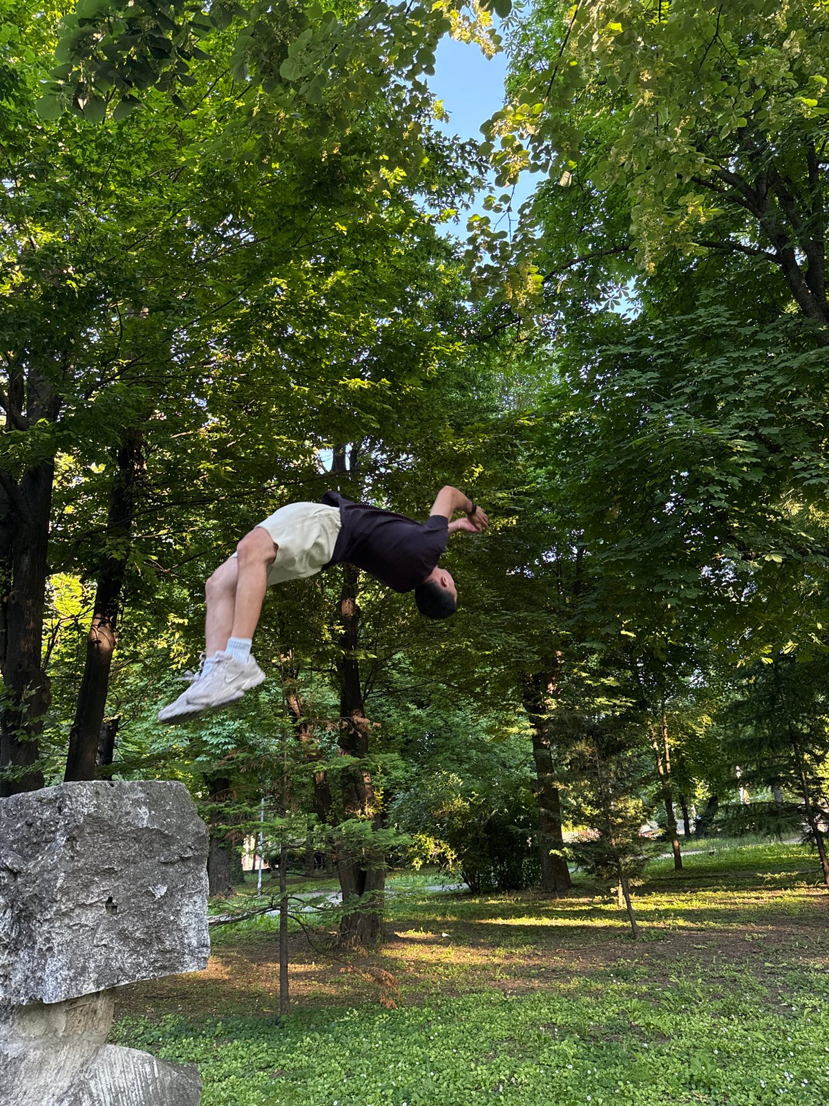 Park parkour and chill in Shumen, Bulgaria