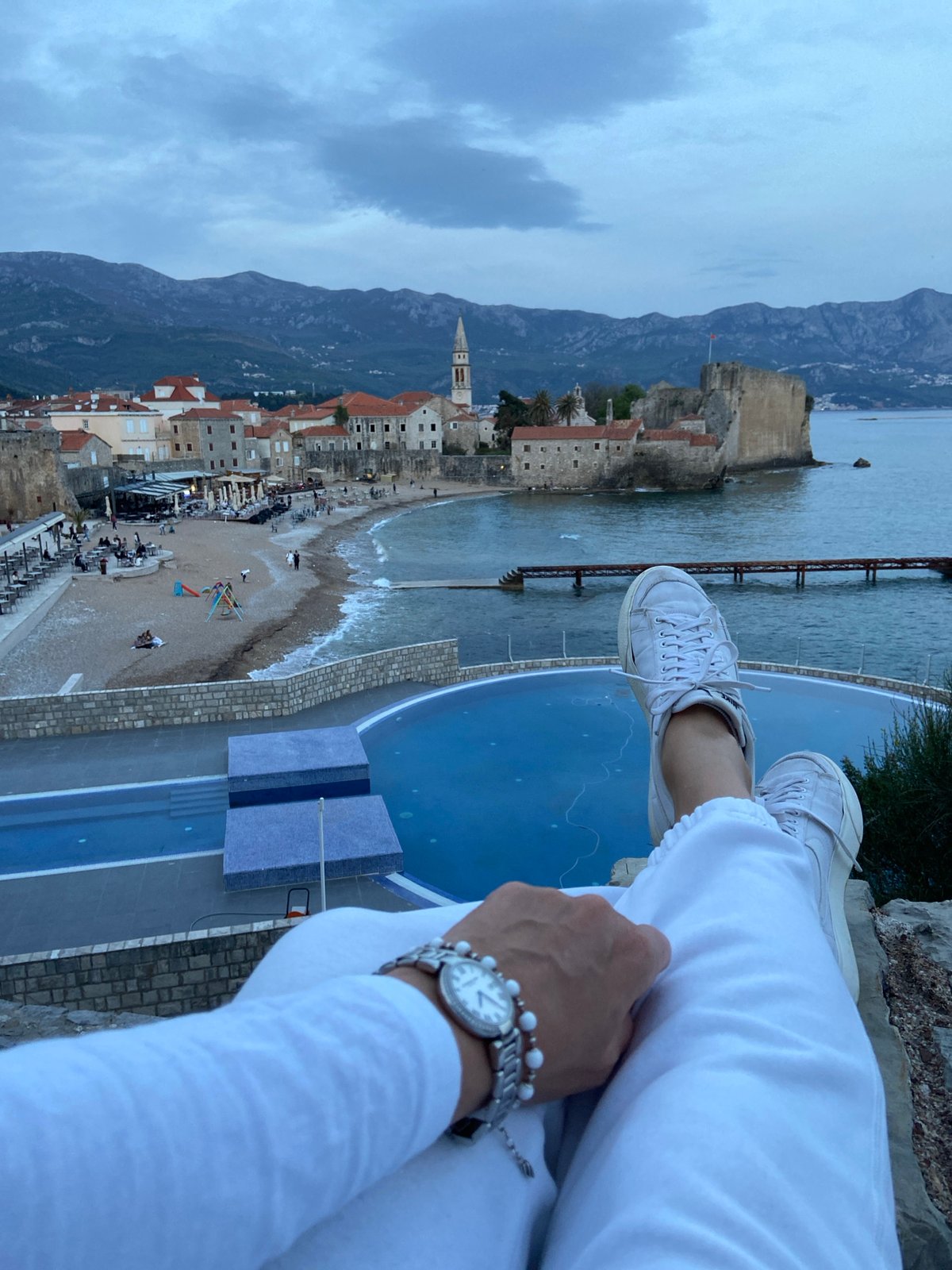 Tourist activities documented across Budva, Montenegro coastal attractions