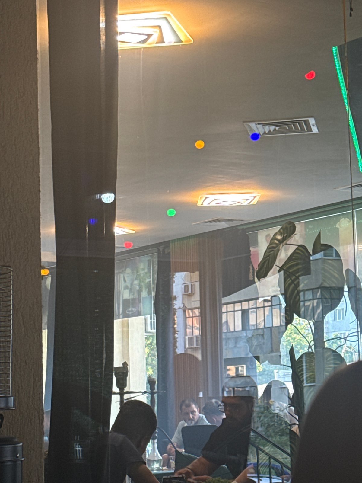 Evening at a Varna hookah cafe, summer night out