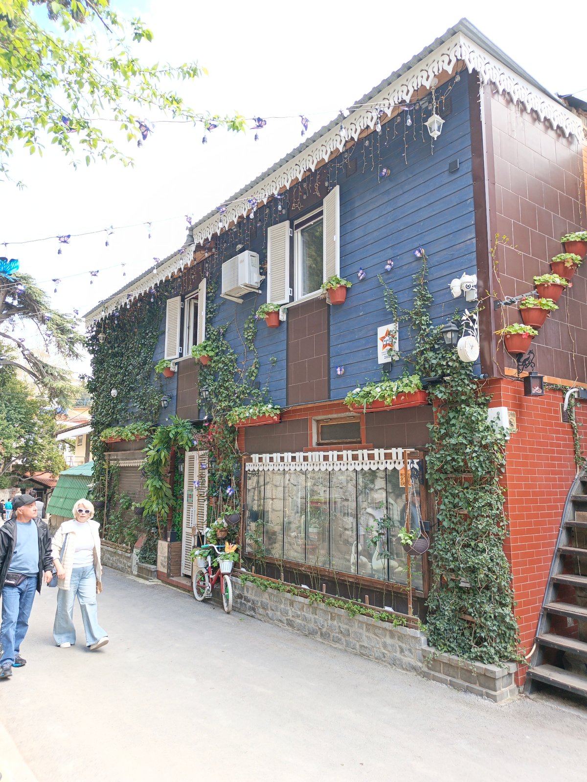 Street scenes documented in Ukrainian village settlement