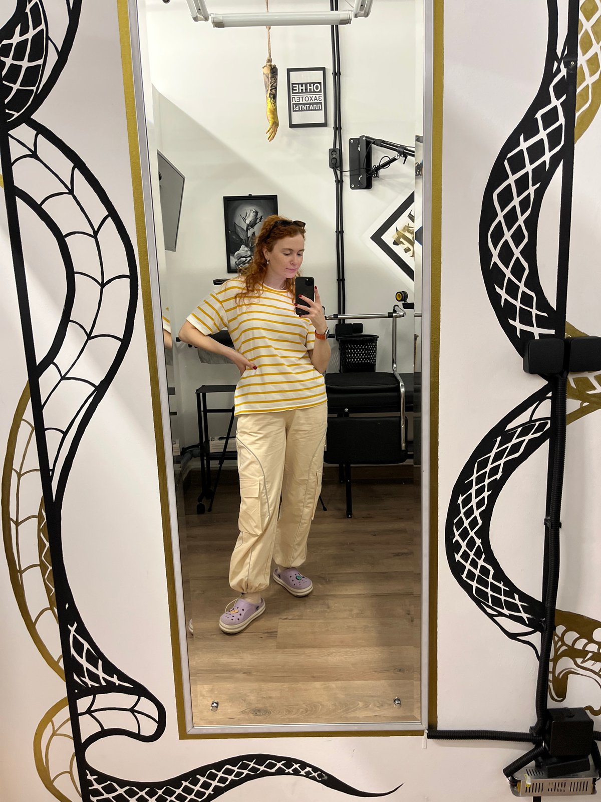 Morning selfie session documented across Chaikovsky, Russia locations