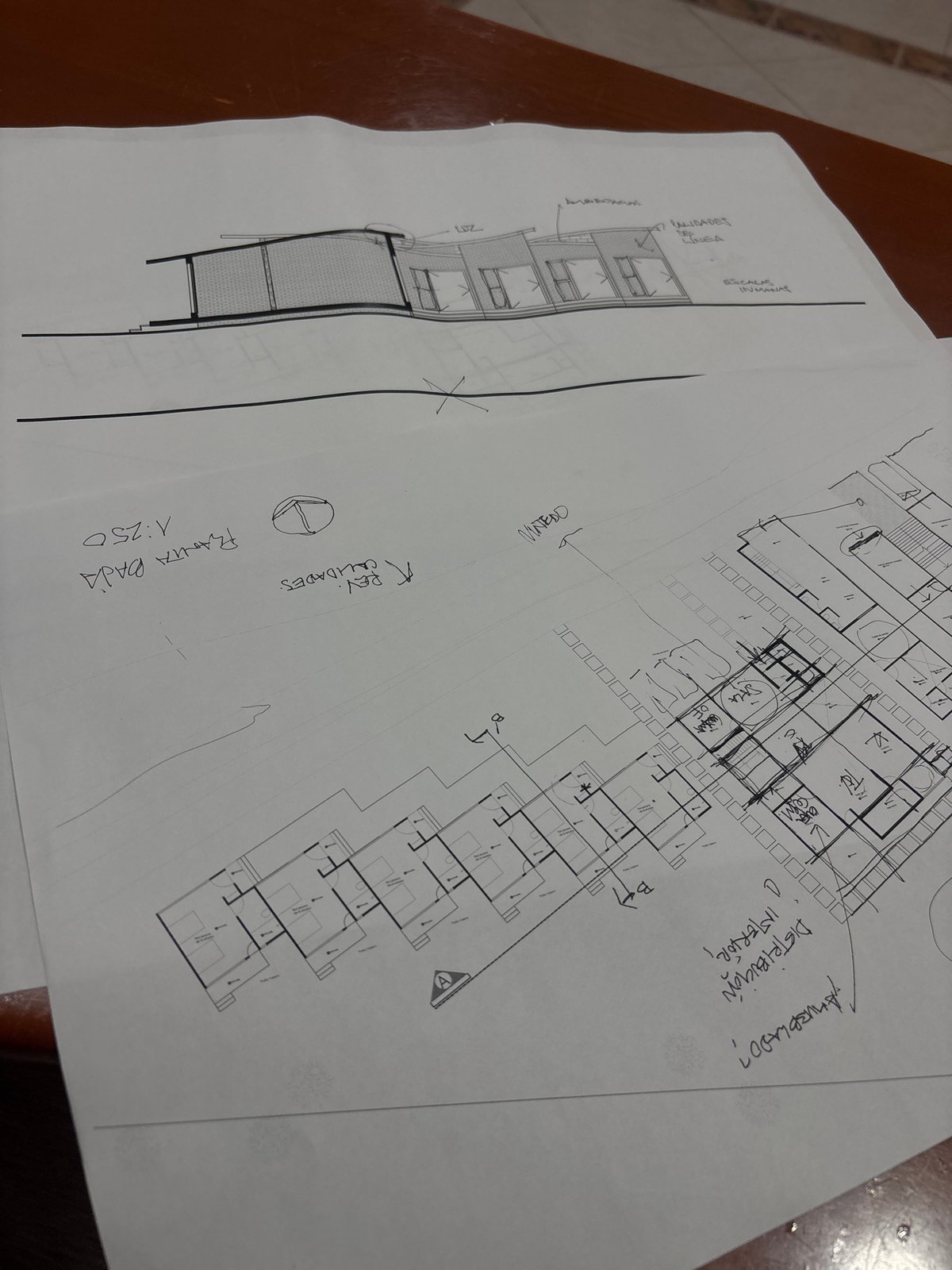 Architectural floor plan documented in San Pablo del Monte