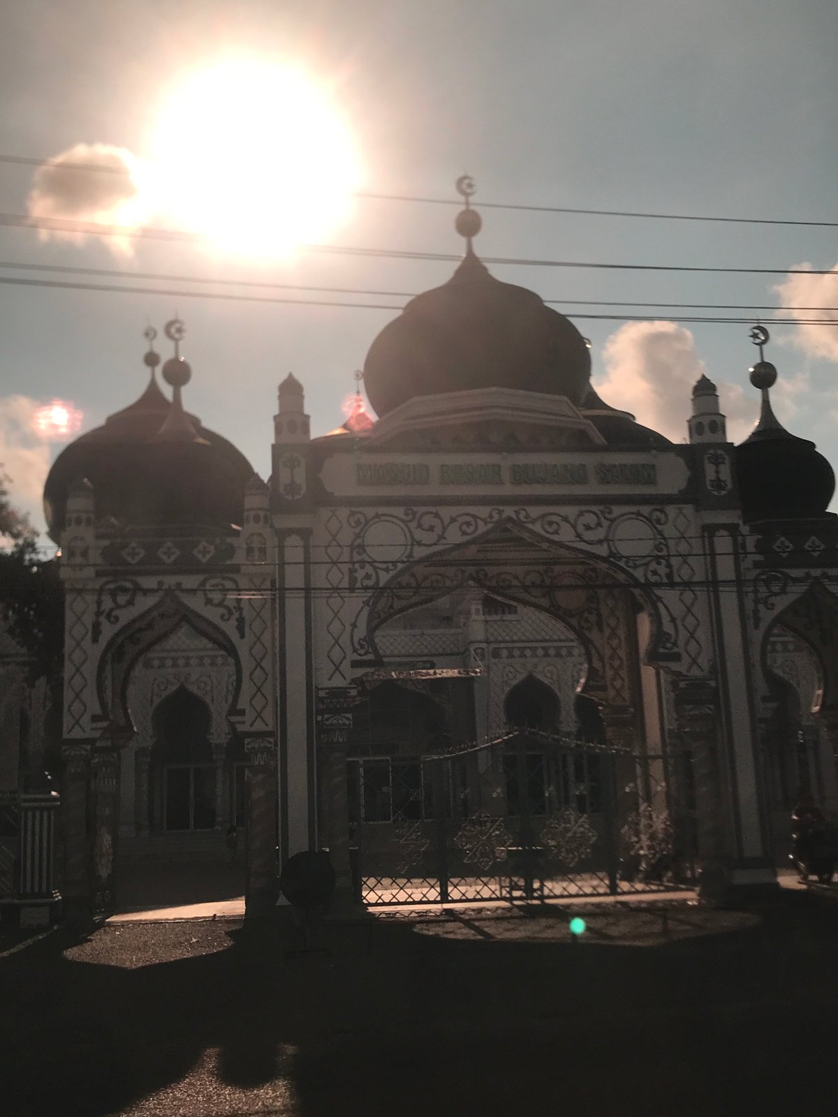 Mosque architecture documented in Keudekruenggeukueh, Indonesia