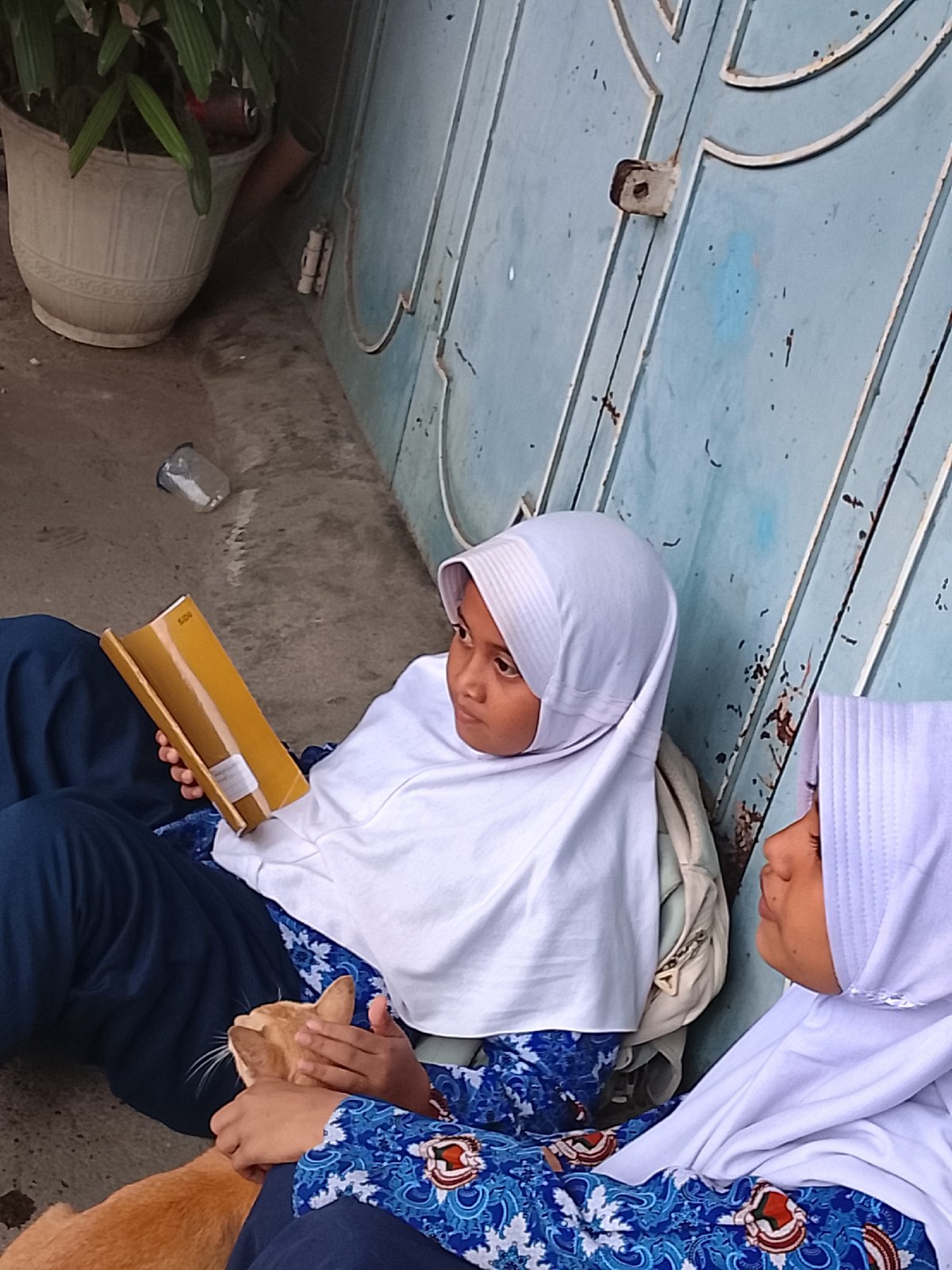 School day scenes captured in Lhokseumawe, Indonesia