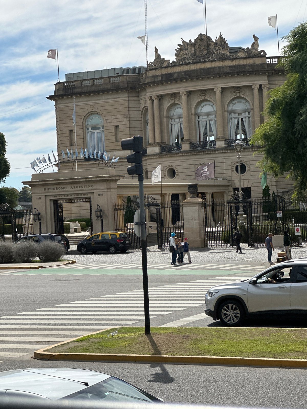 Buenos Aires landmarks captured in afternoon street views