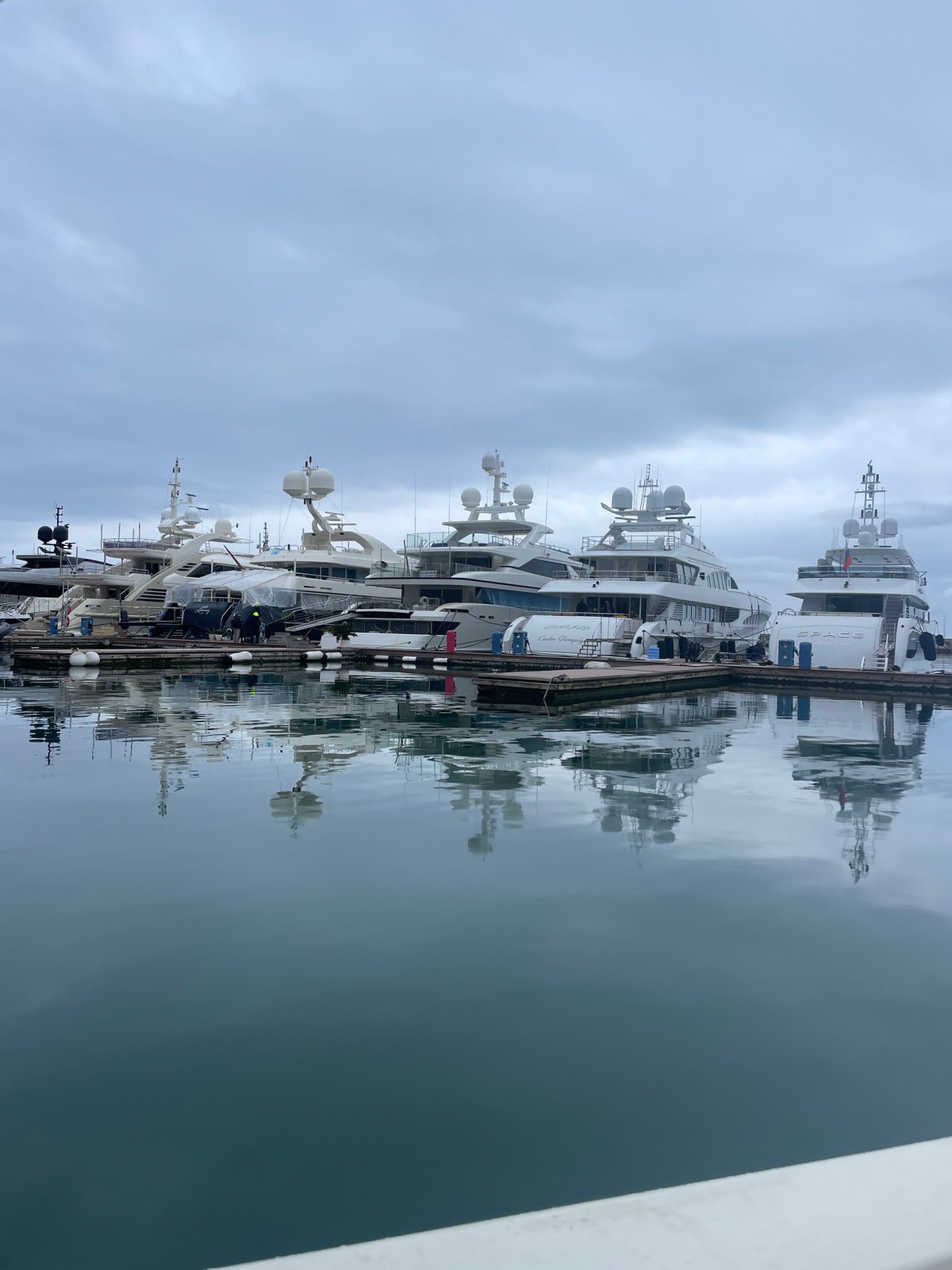 Boating activity captured at Sochi marina and Black Sea