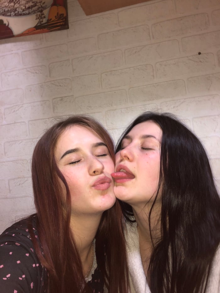 Casual gathering documented through selfies in Foky, Russia