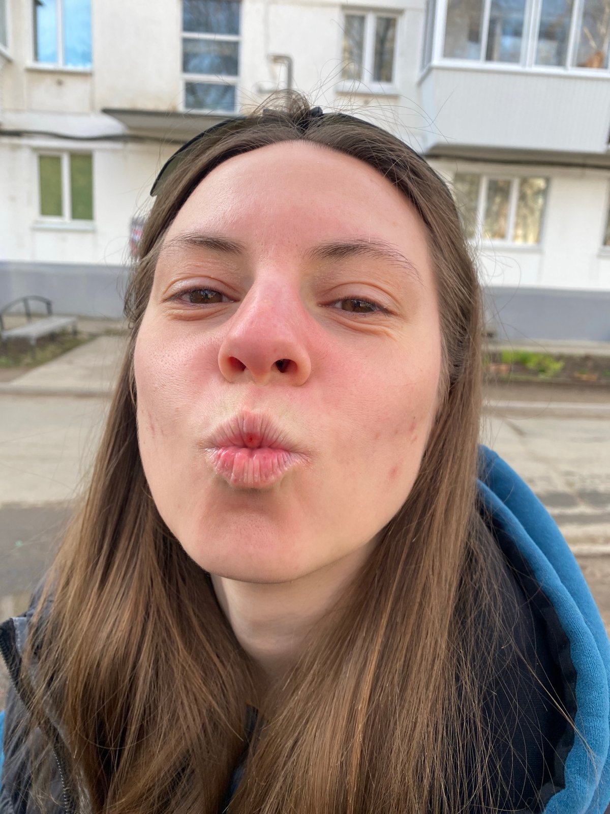 Ordinary moments captured across Chaikovsky, Russia in spring morning