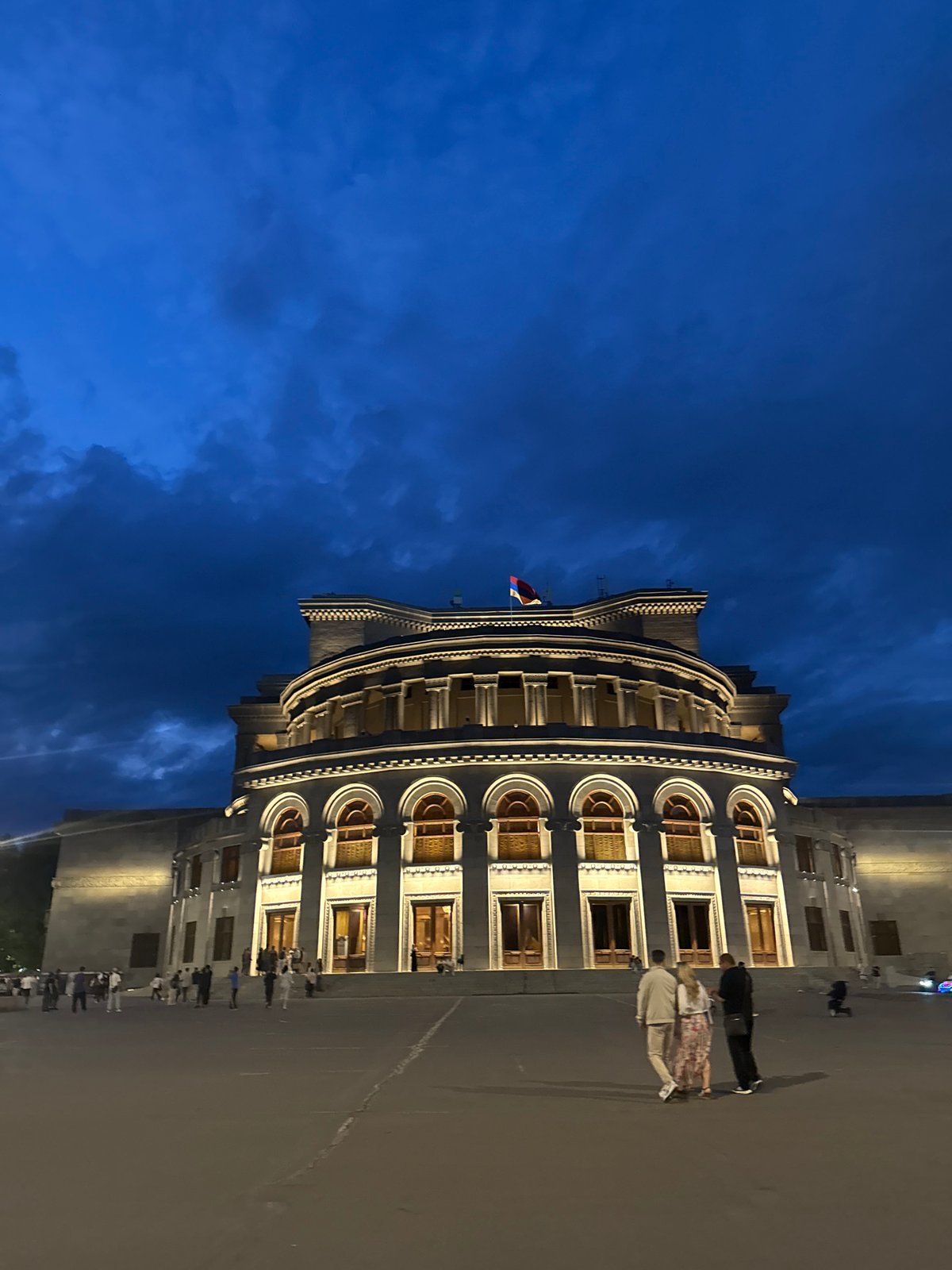 Evening dining and cocktails documented across Yerevan, Armenia