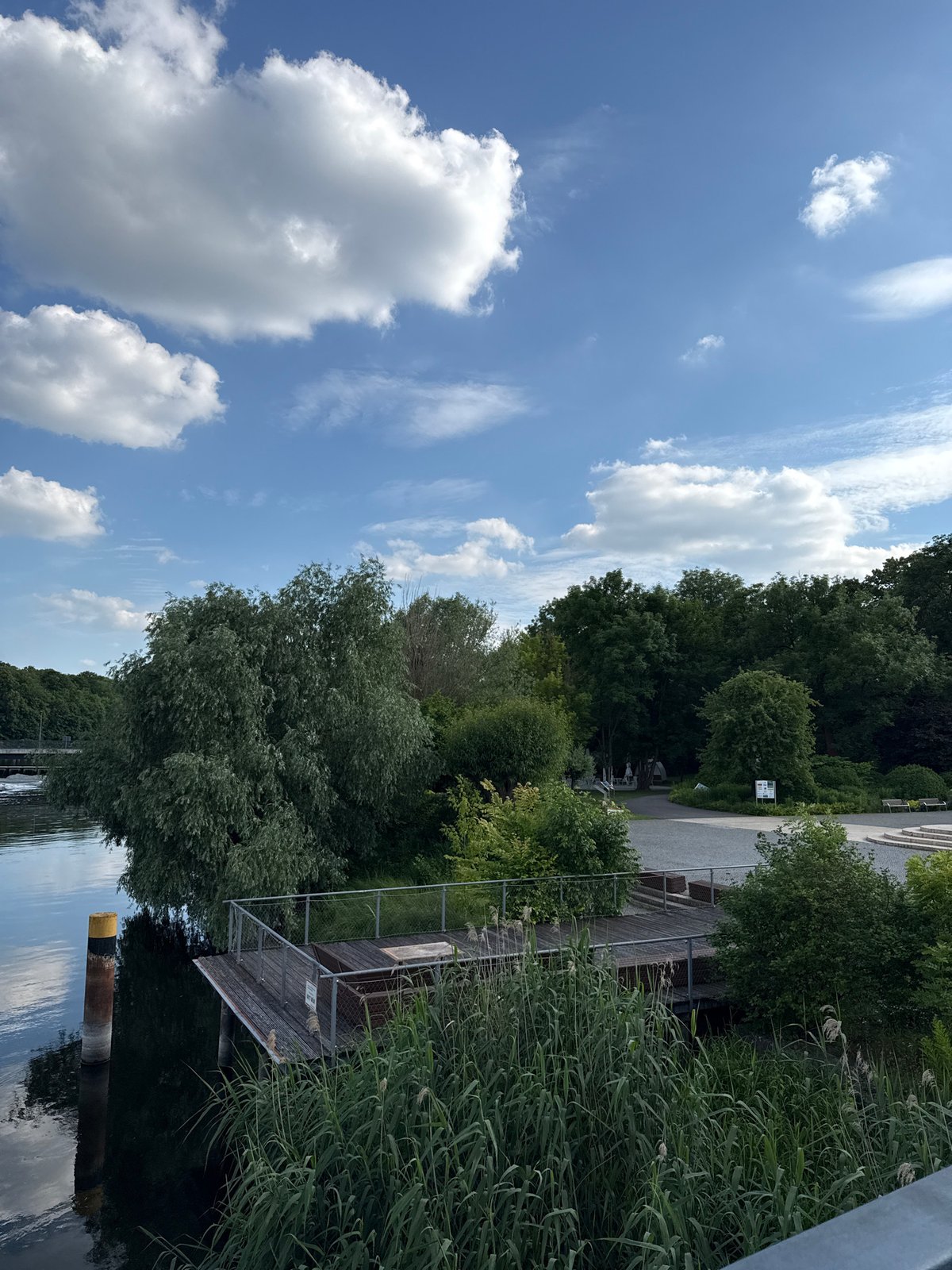 Afternoon stroll through Rathenow's riverside streets and parks